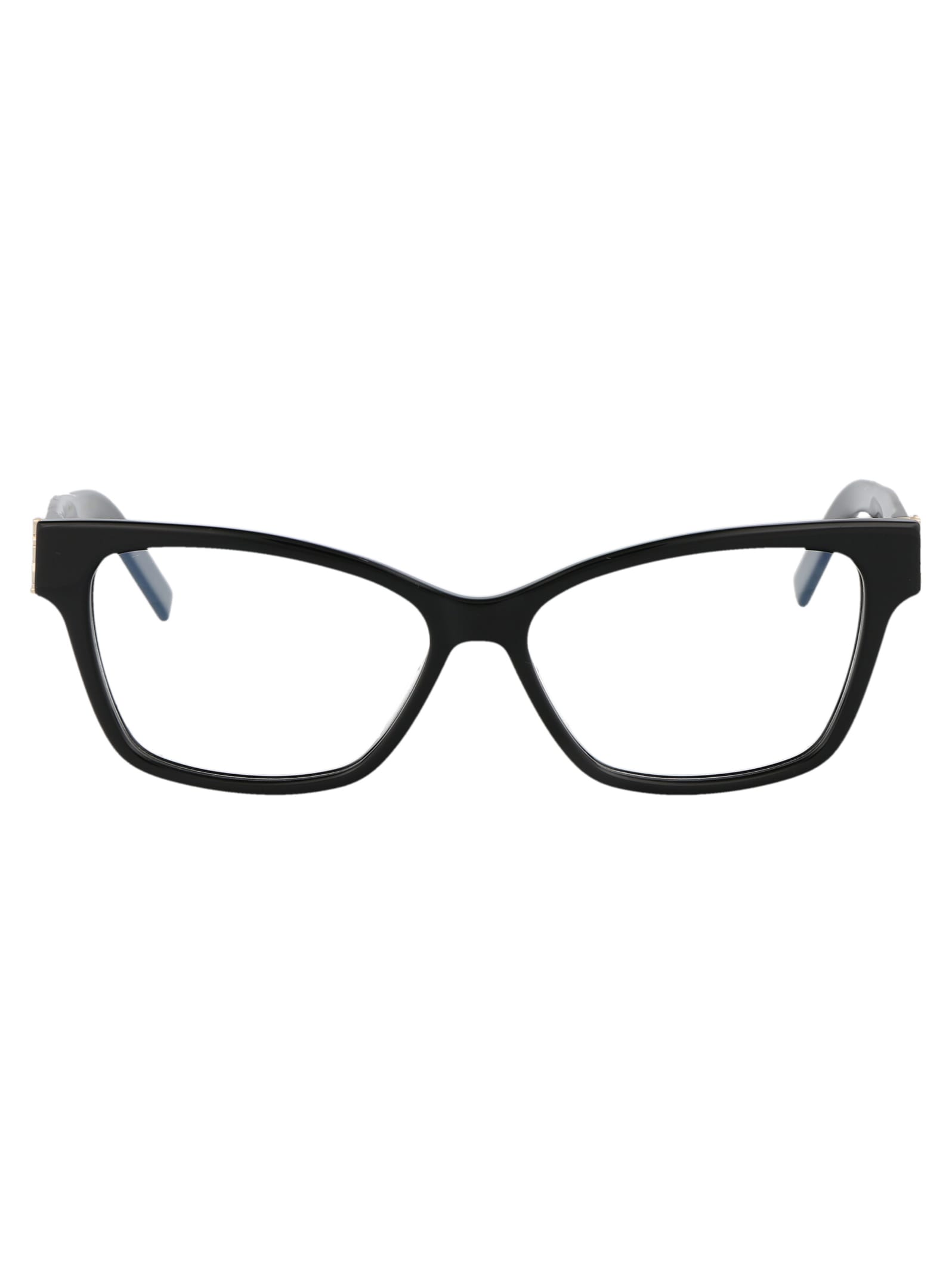 Saint Laurent Sl M116 Glasses In 001 Black Black Transparent
