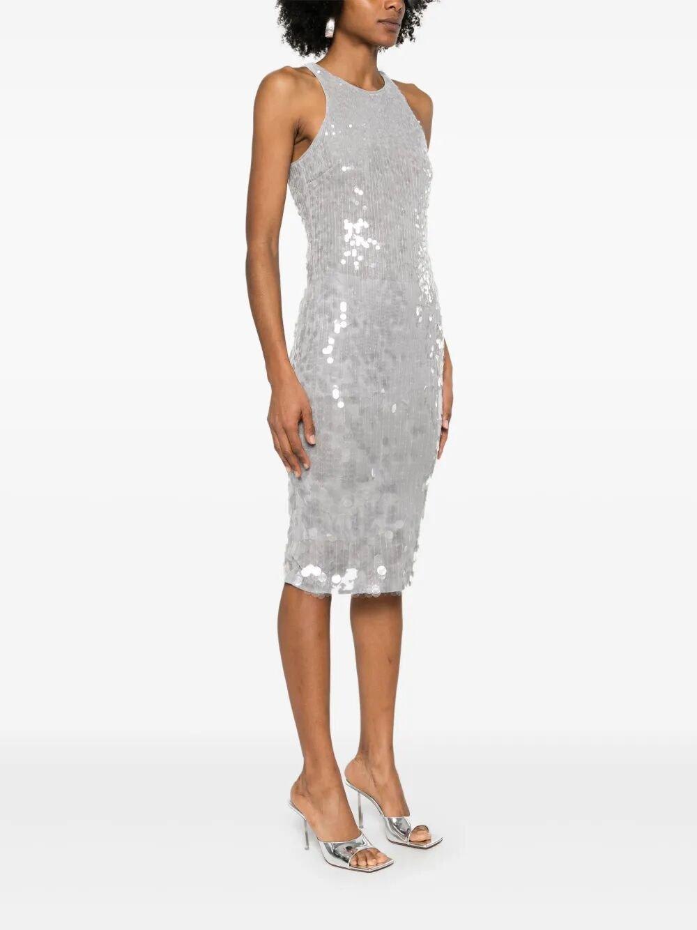 Shop Patrizia Pepe Sequin Sheath Dress