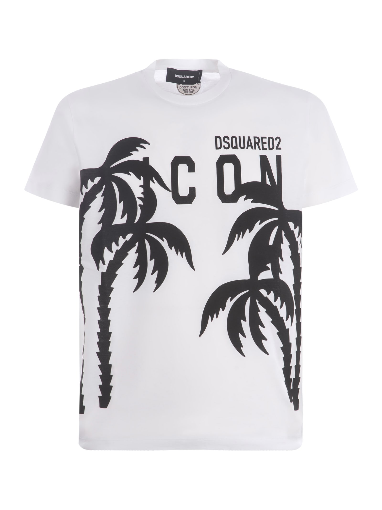 DSQUARED2 T-SHIRT DSQUARED2 ICON IN COTTON