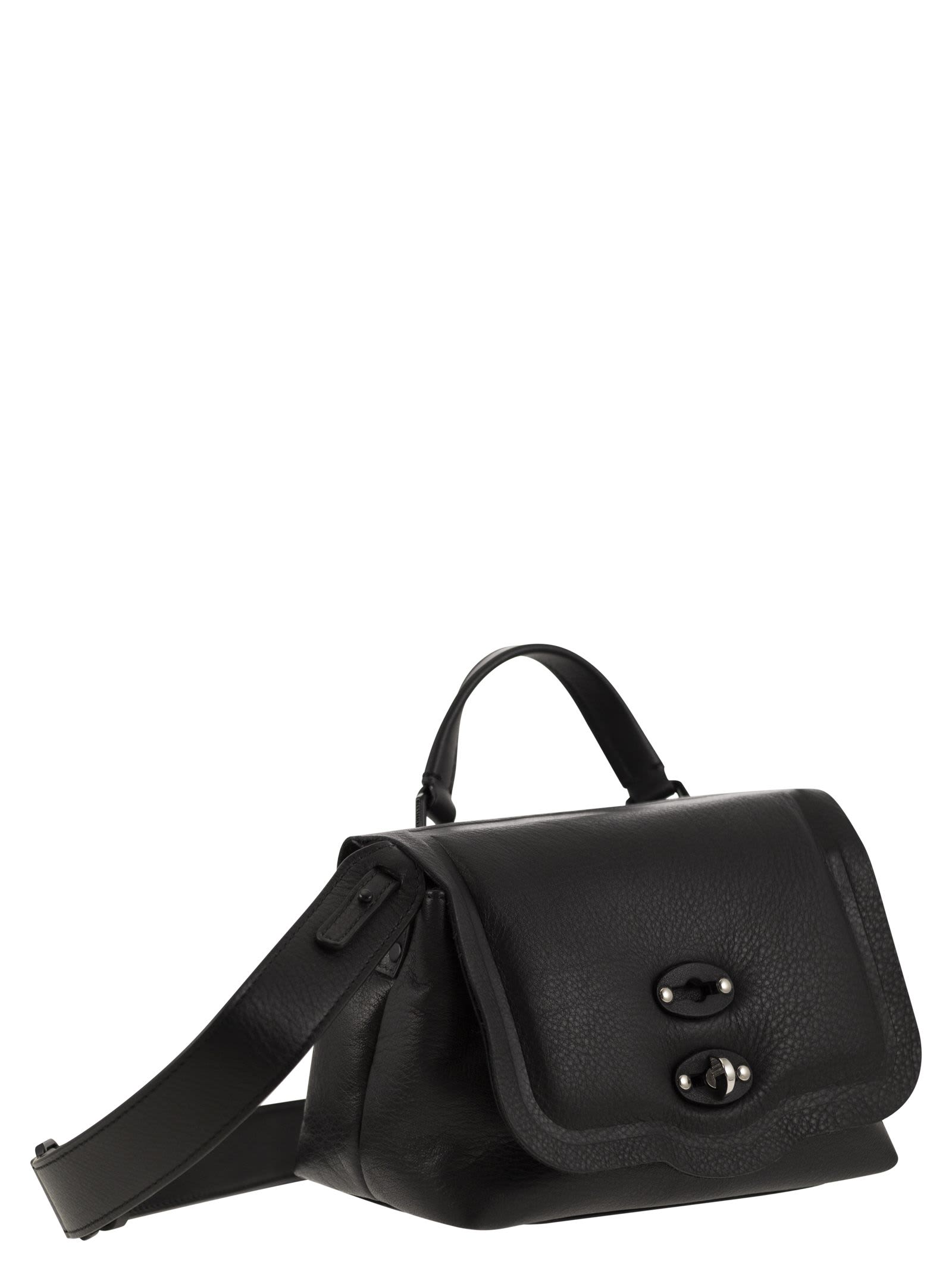 Shop Zanellato Postina Pillow - Baby Handbag In Black