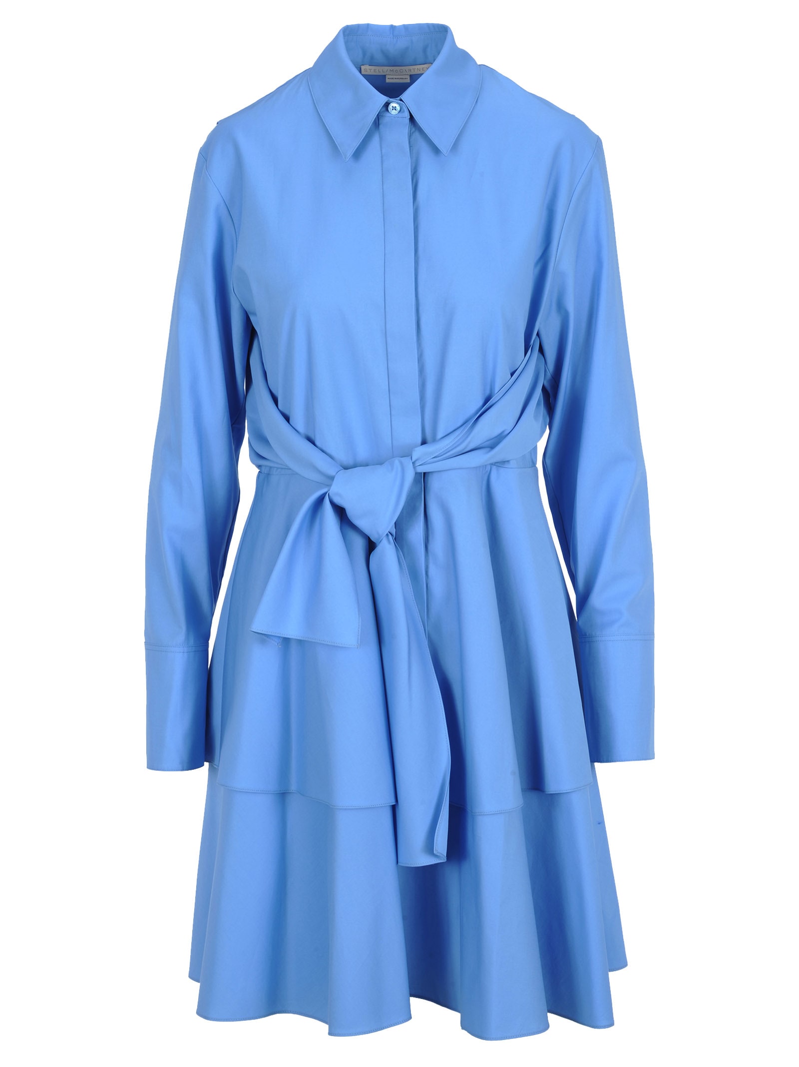 Stella McCartney Stella Mccartney Stella Mccartney Ruffle Shirt Dress ...