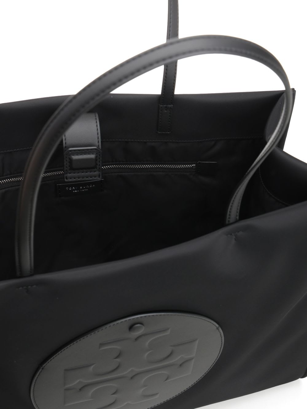 Tory Burch Ella Shopping Bag In Black