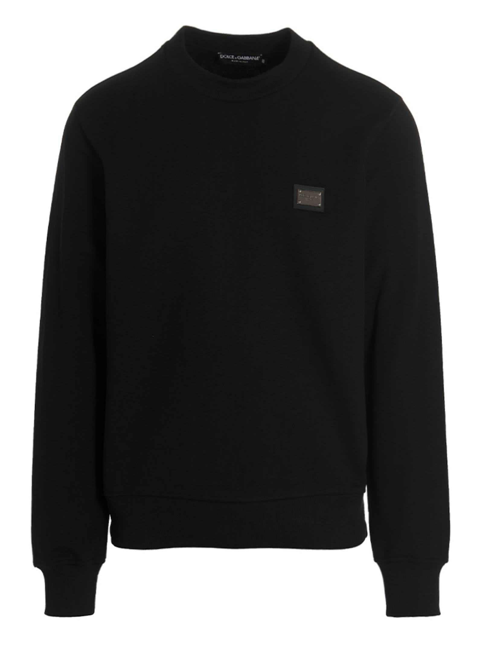 Shop Dolce & Gabbana Dg Essential Sweatshirt In Black