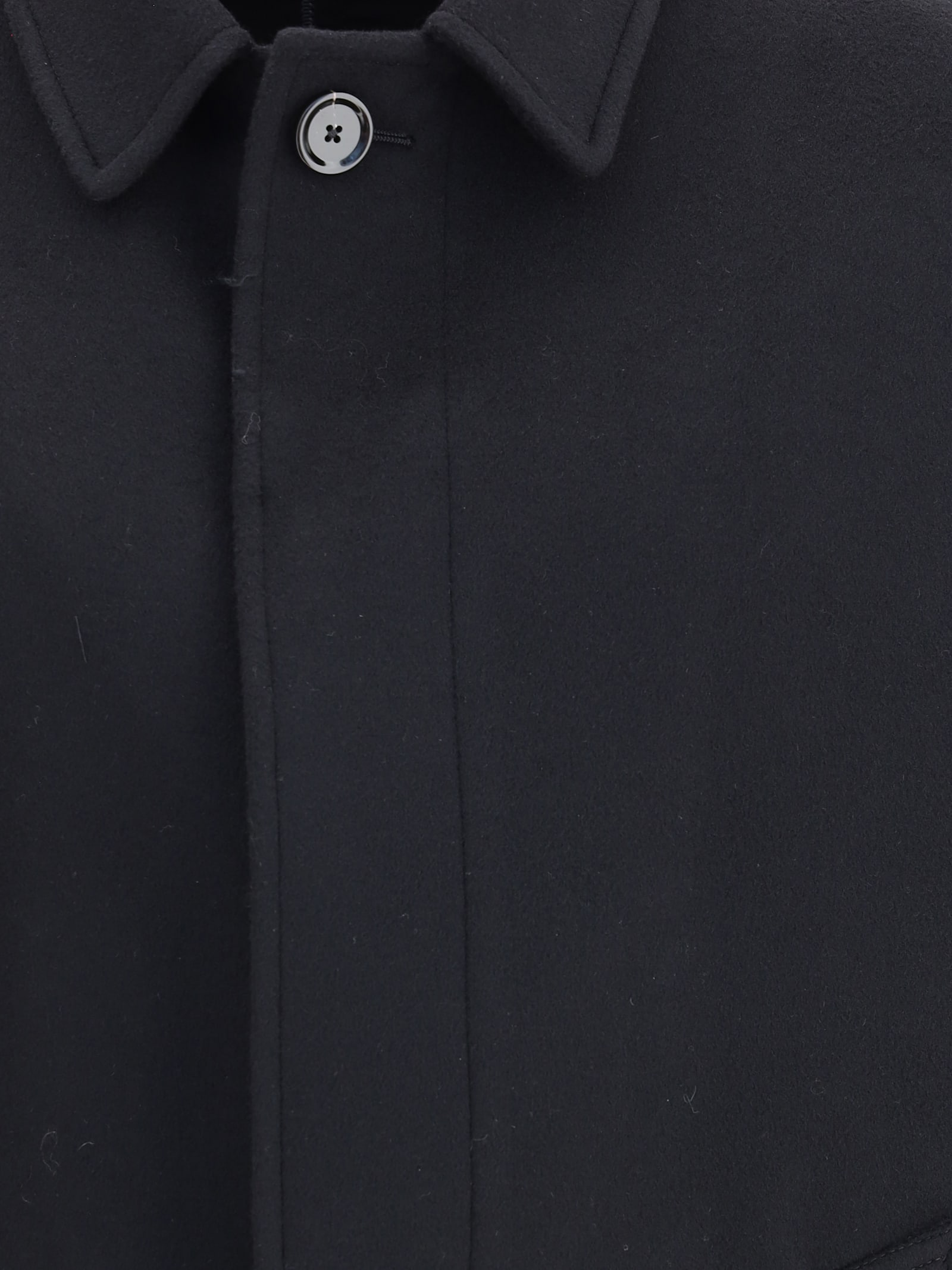Lardini Trench Coats In Blue