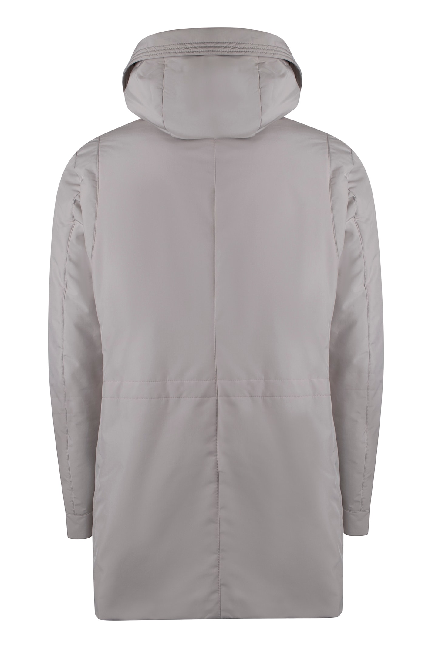 Moorer Alibrando Technical Fabric Parka In Sand