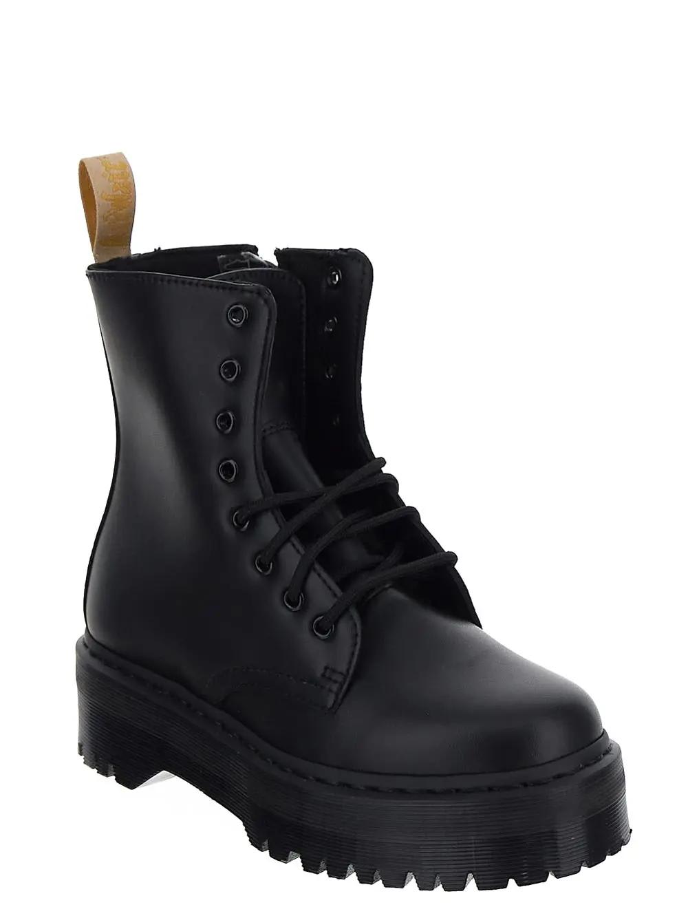 Shop Dr. Martens' Jadon Ii Mono Ankle Boots In Black