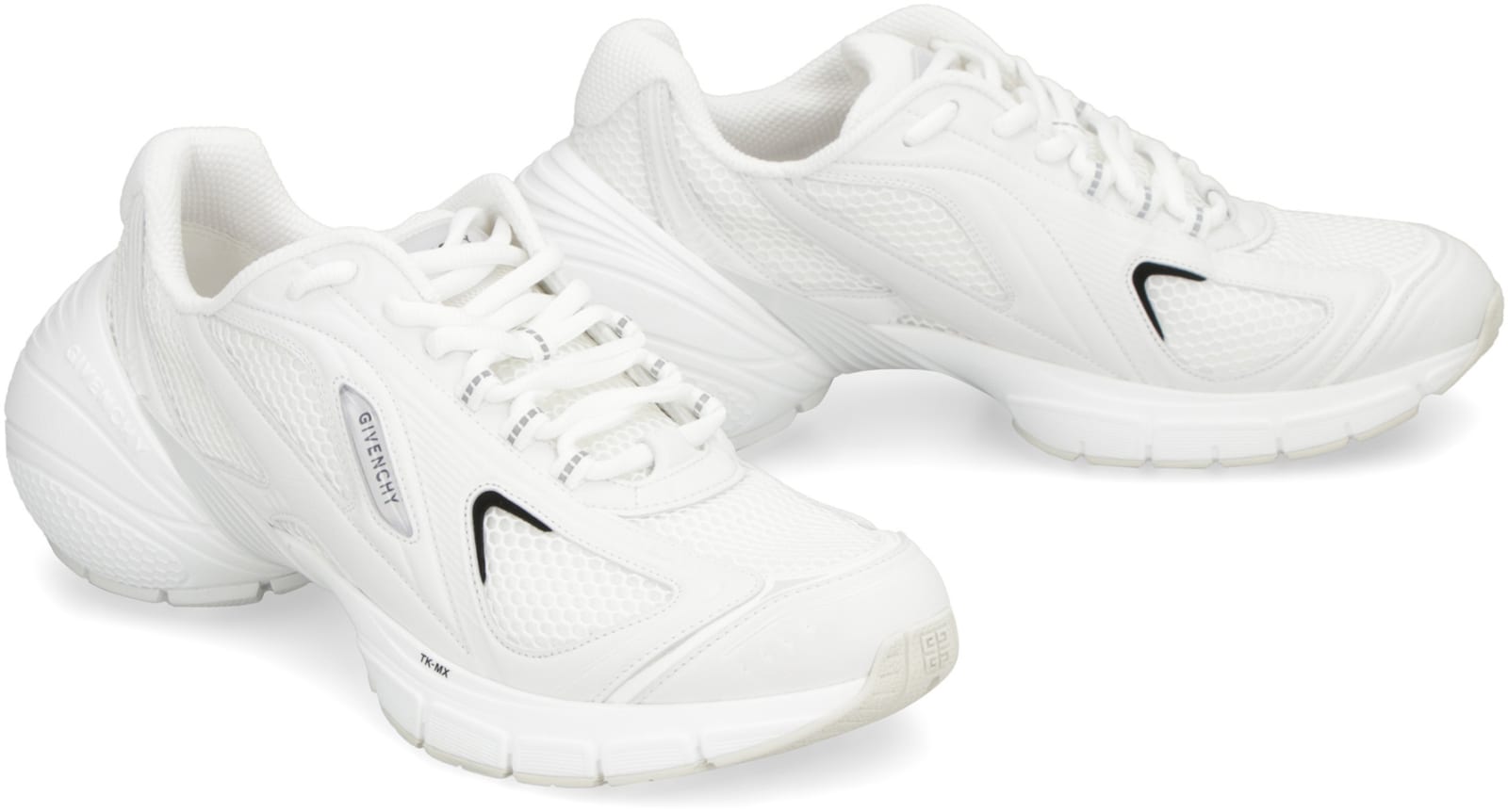 Shop Givenchy Tk-mx Low-top Sneakers In White