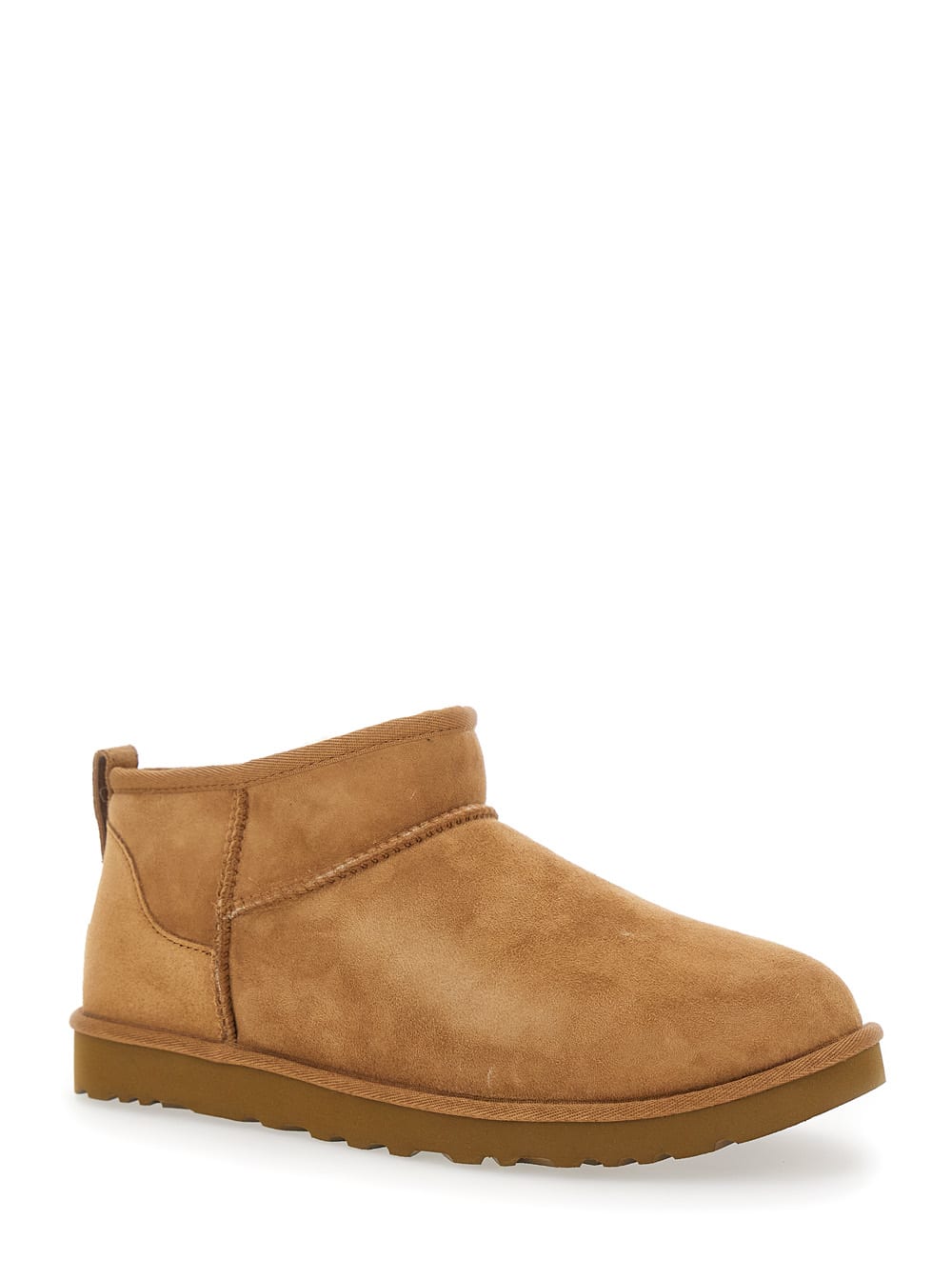 Ugg Brown 'ultra Mini' Boots In Multi