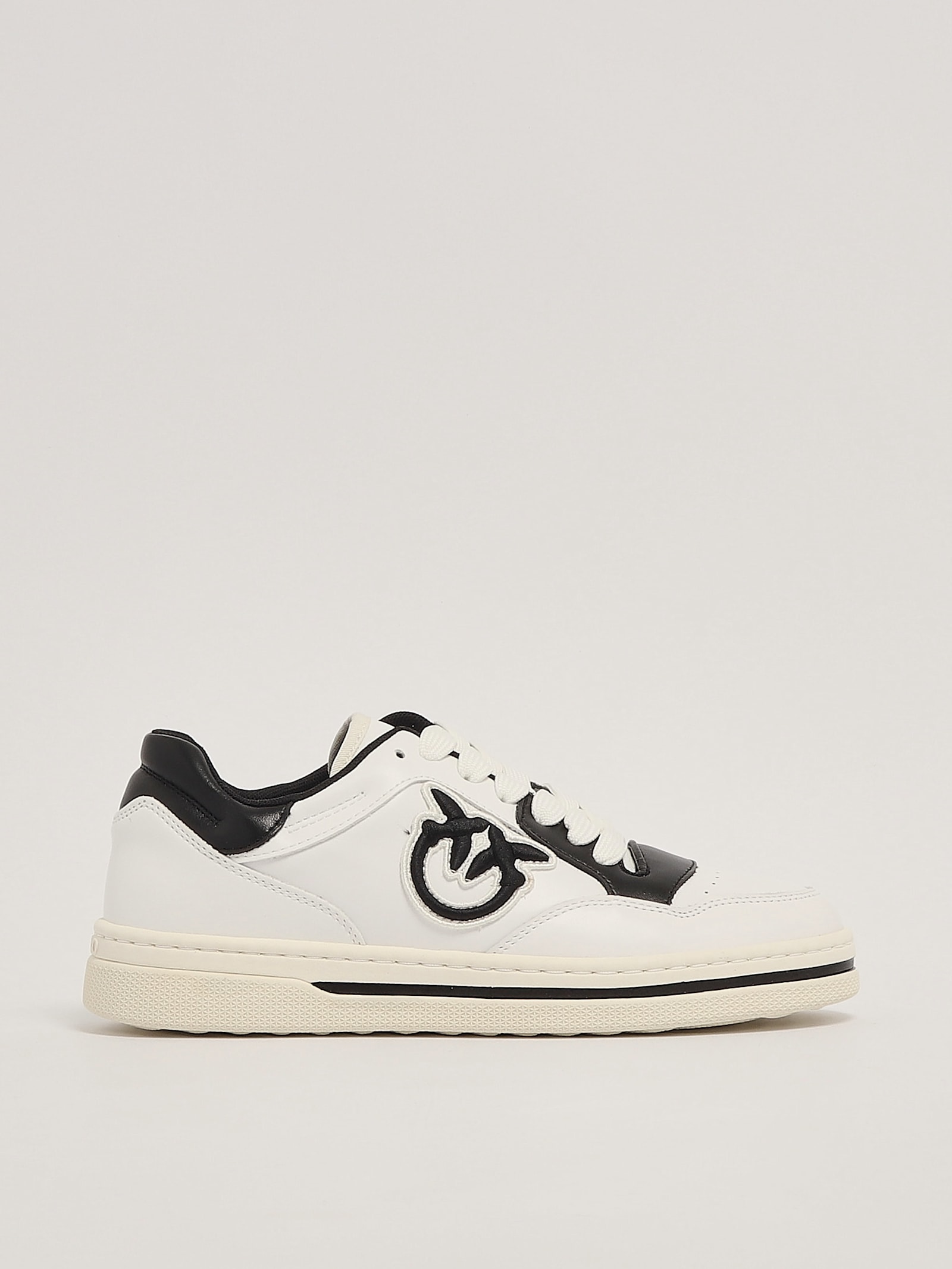 Shop Pinko Mandy 01 Sneaker In Bianco-nero