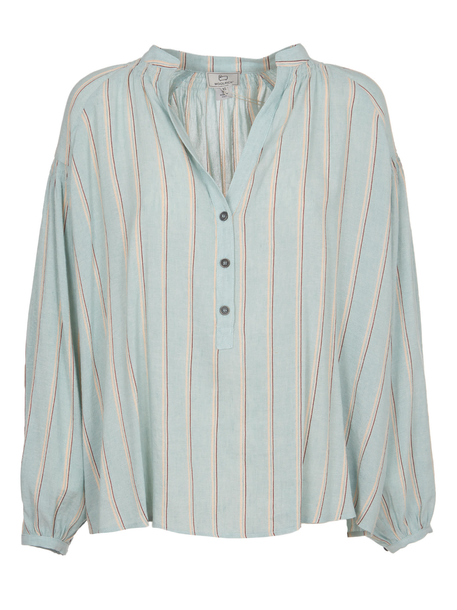 Woolrich Linen Striped Shirt