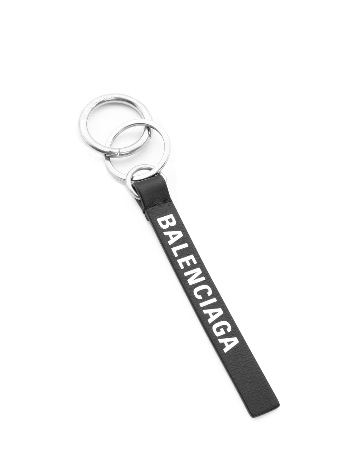 Balenciaga Balenciaga Leather Keychain Every Day - Black - 10978829 ...