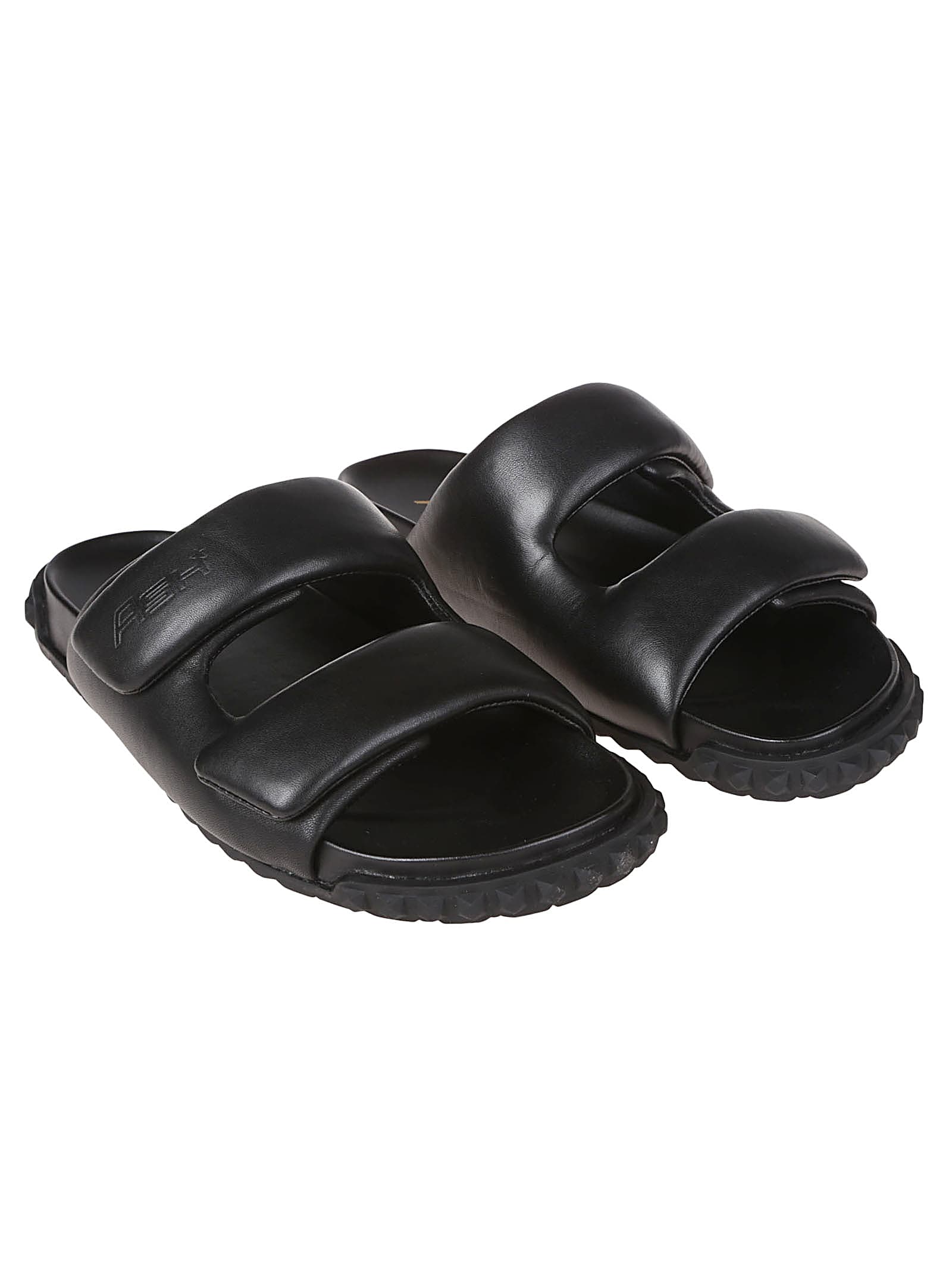 Ash Twist Studded Slip In Black
