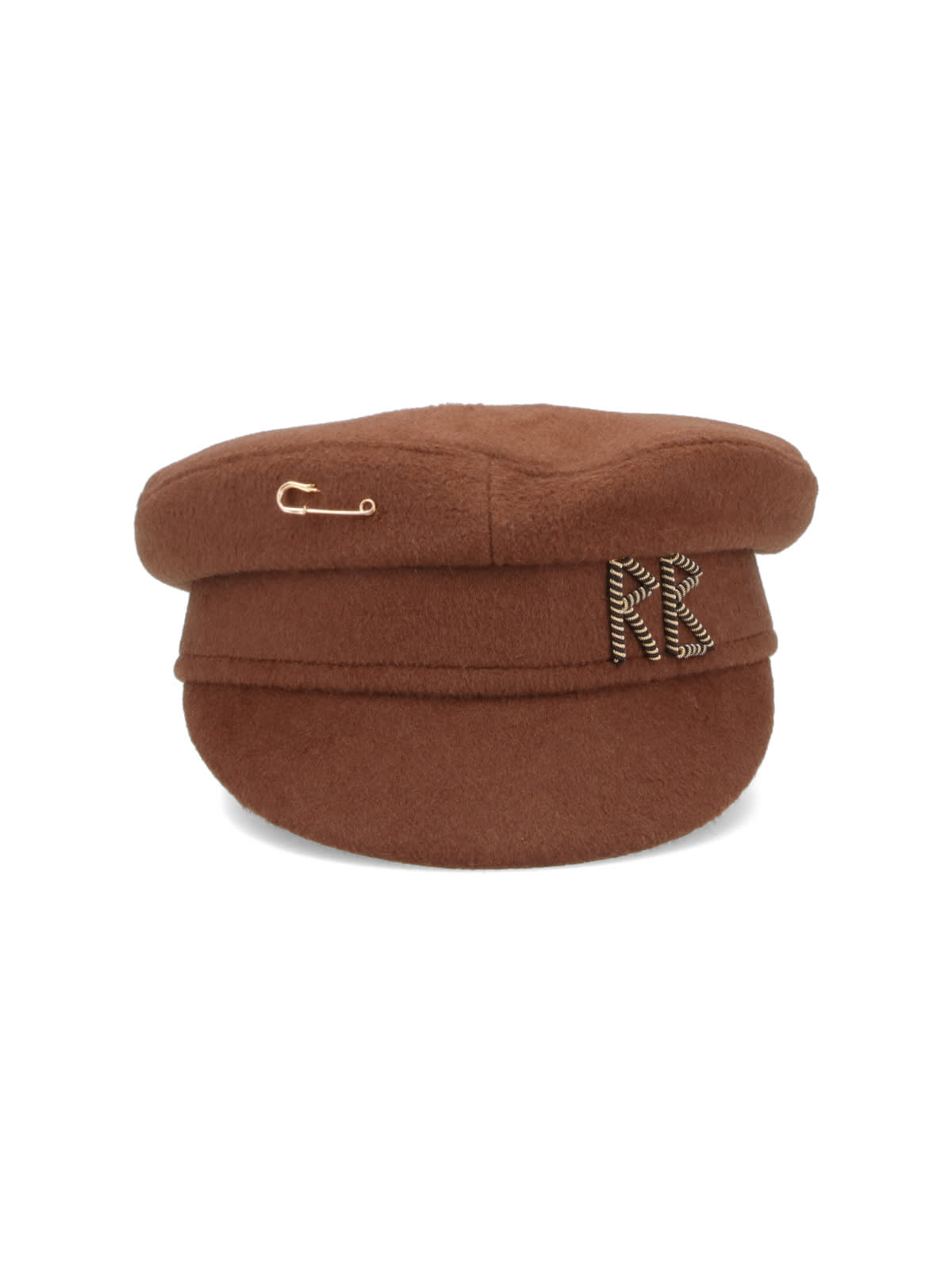 Shop Ruslan Baginskiy Baker Boy Hat In Beige