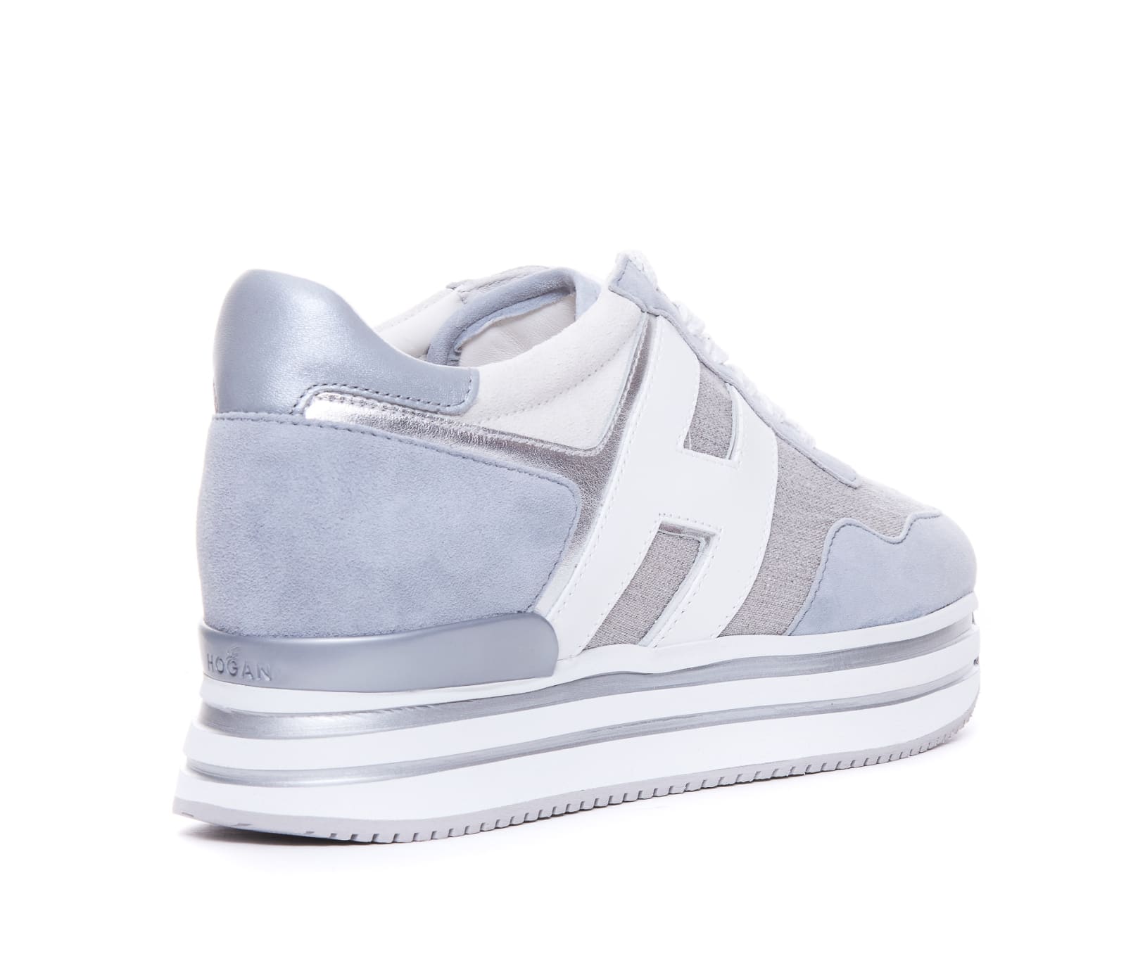 Shop Hogan Midi Platform H483 Sneakers In 0us2