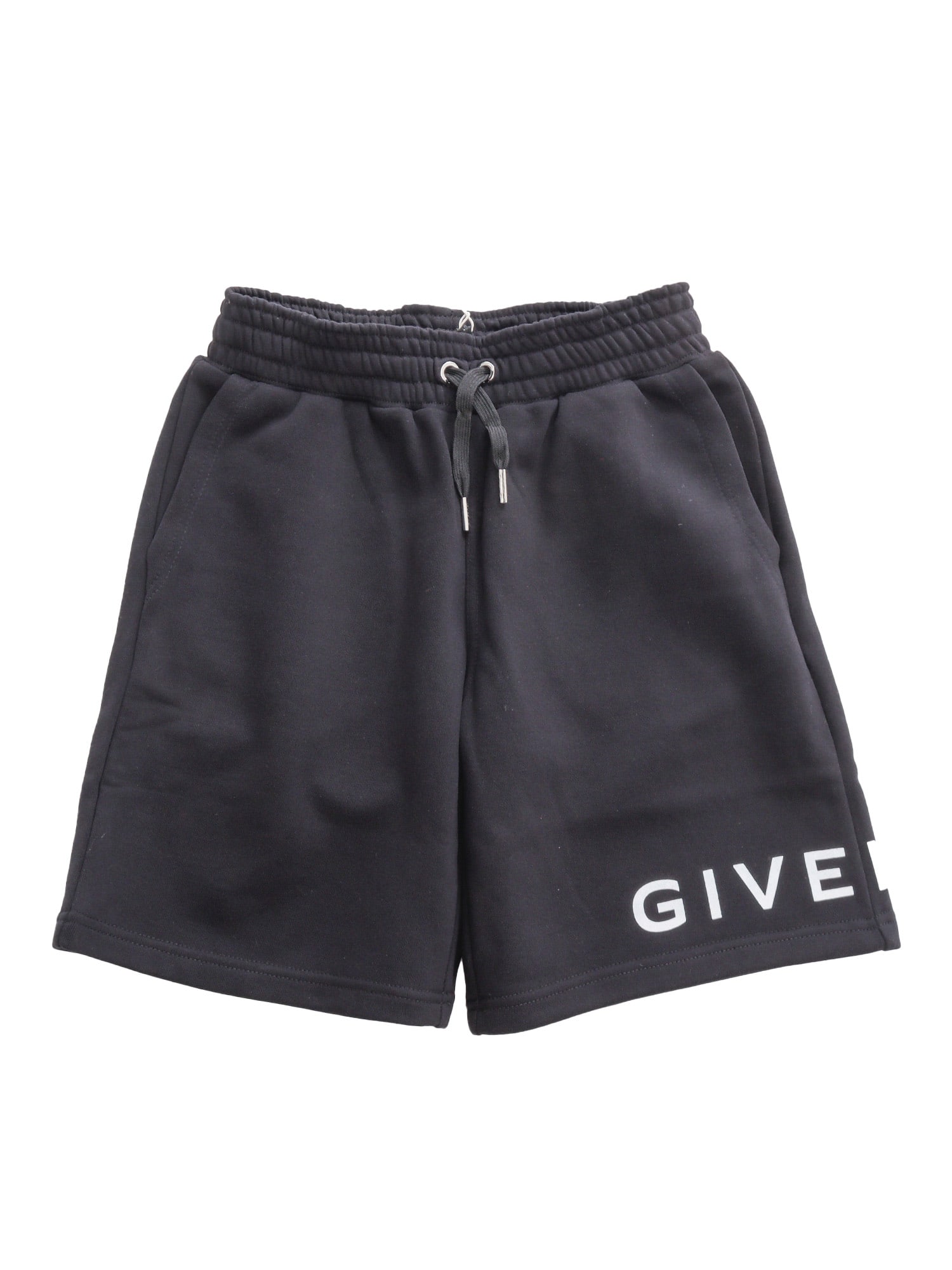 Givenchy Kids' Terry Shorts In Black