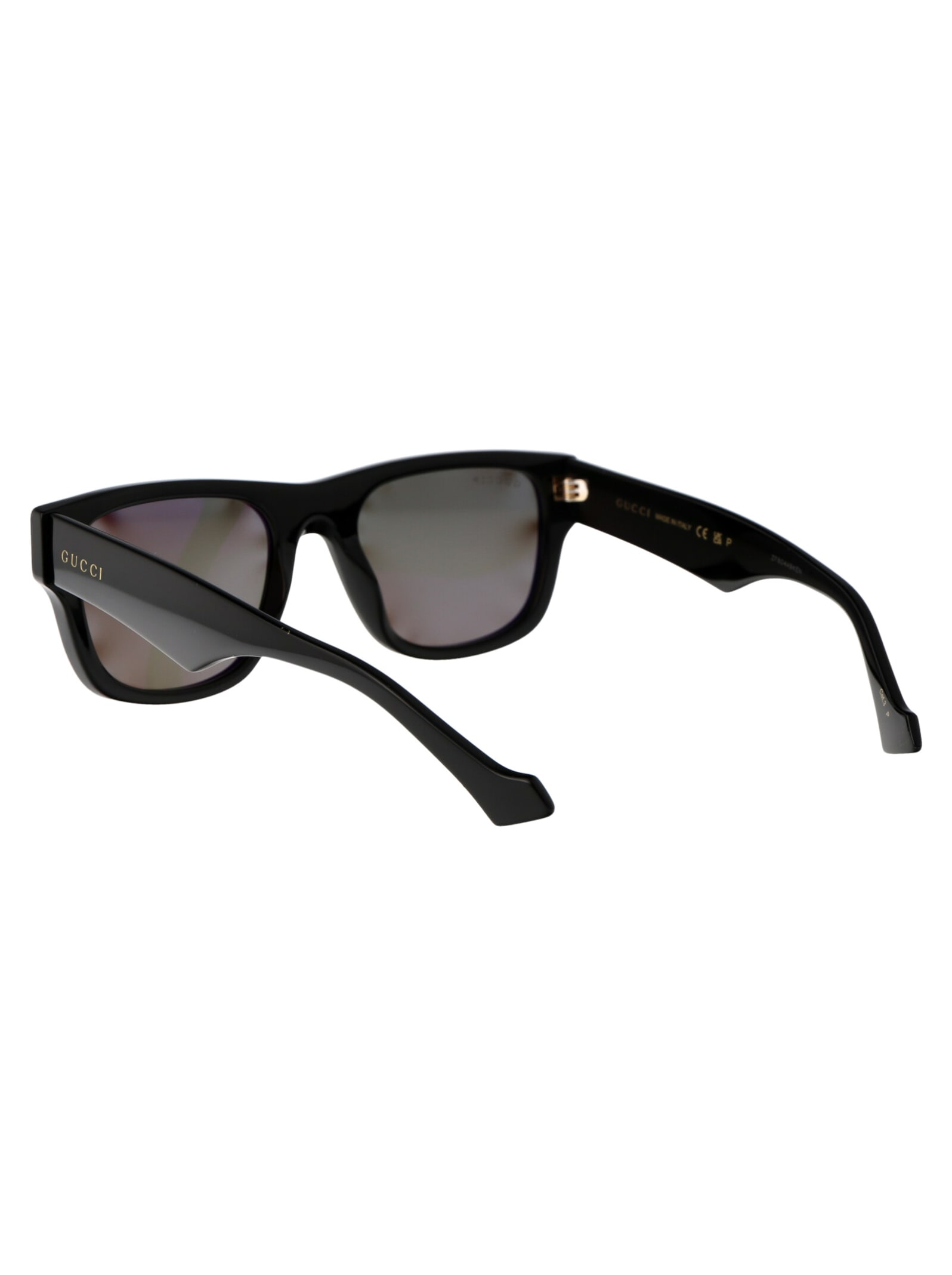 Shop Gucci Gg1427s Sunglasses In 002 Black Black Grey