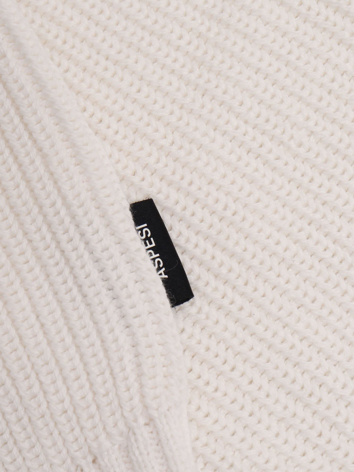 Shop Aspesi Sweater In White