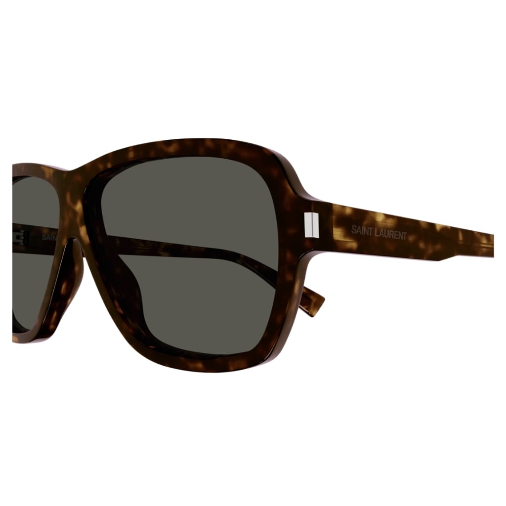 Shop Saint Laurent Sl 609 Carolyn Sunglasses In Tartarugato