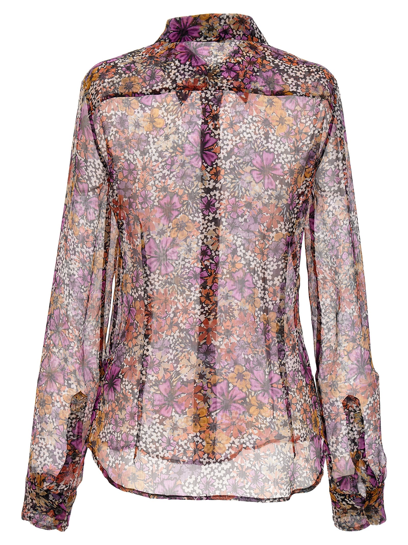 Dries Van Noten Floral silk shirt | Smart Closet
