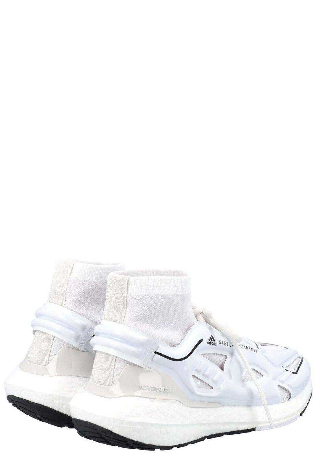 Shop Adidas By Stella Mccartney Ultraboost 22 Sock Sneakers In White