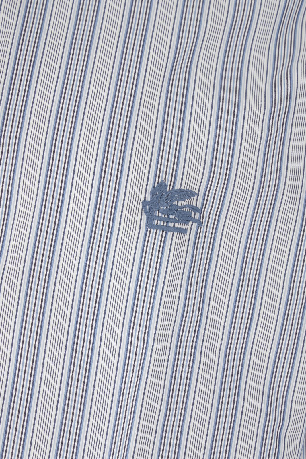 Shop Etro Pegaso Striped Shirt In Rigato