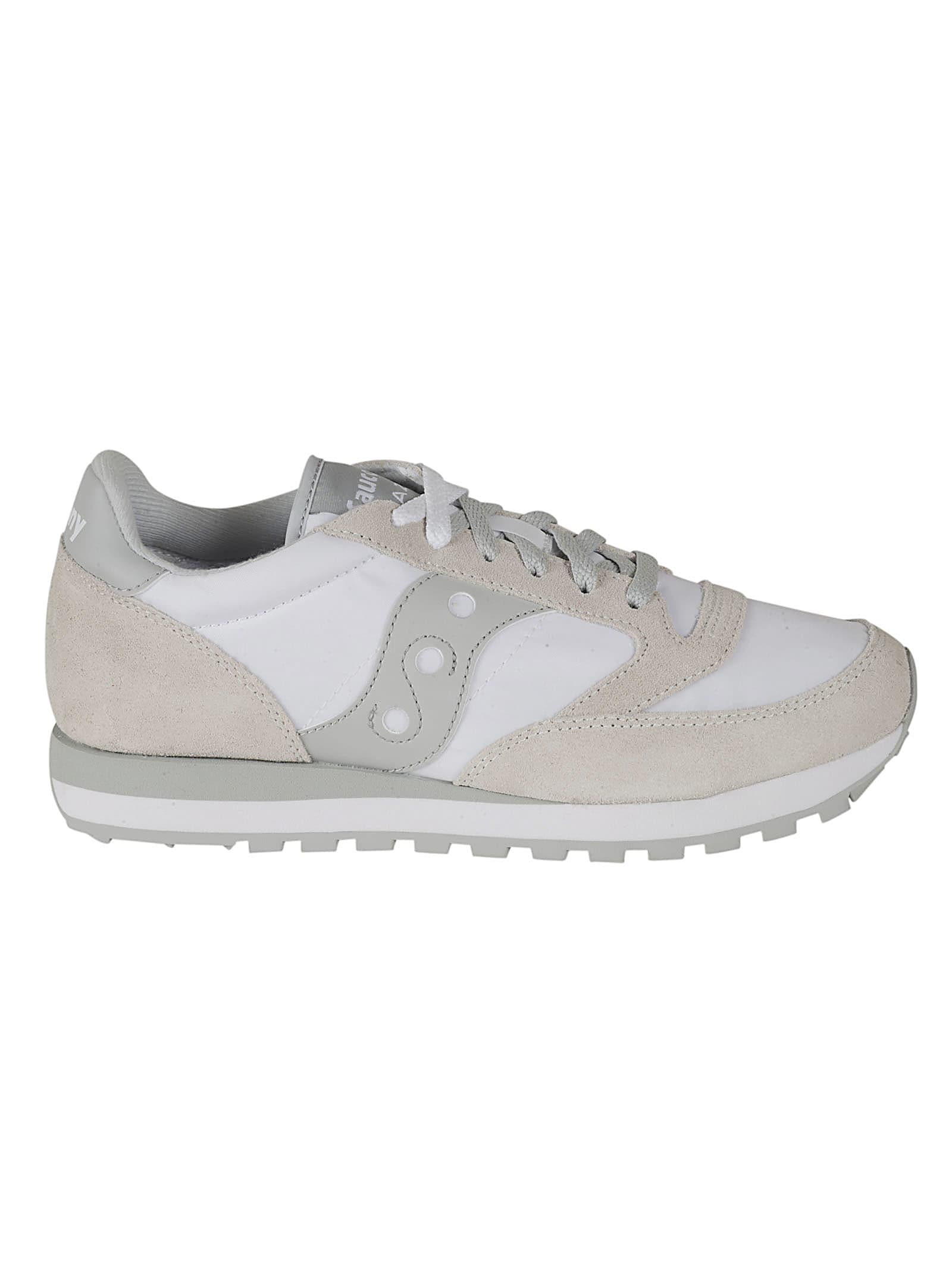 Shop Saucony Jazz Original Sneakers In White/grey