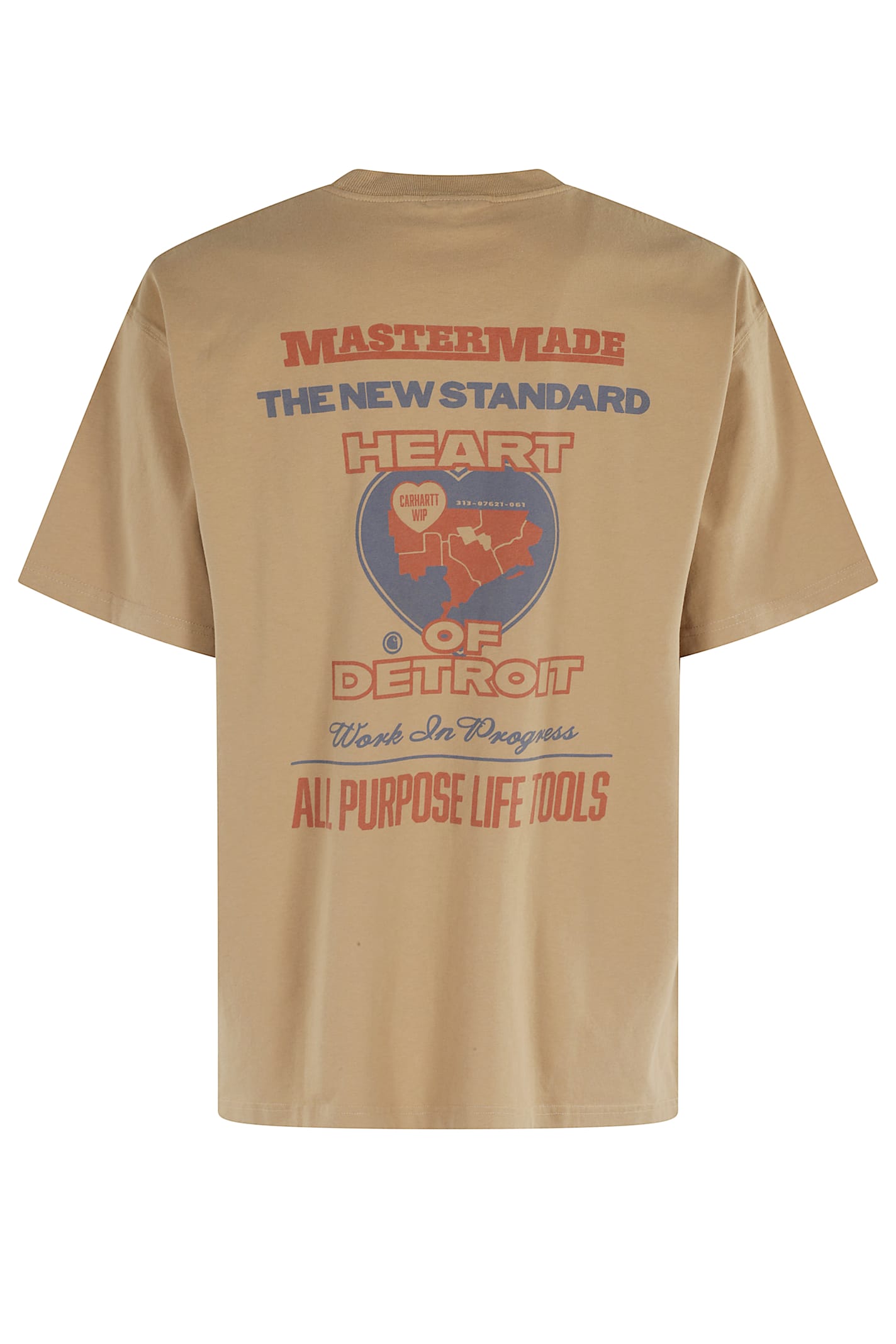 Carhartt Ss Arcan Tshirt In Brown