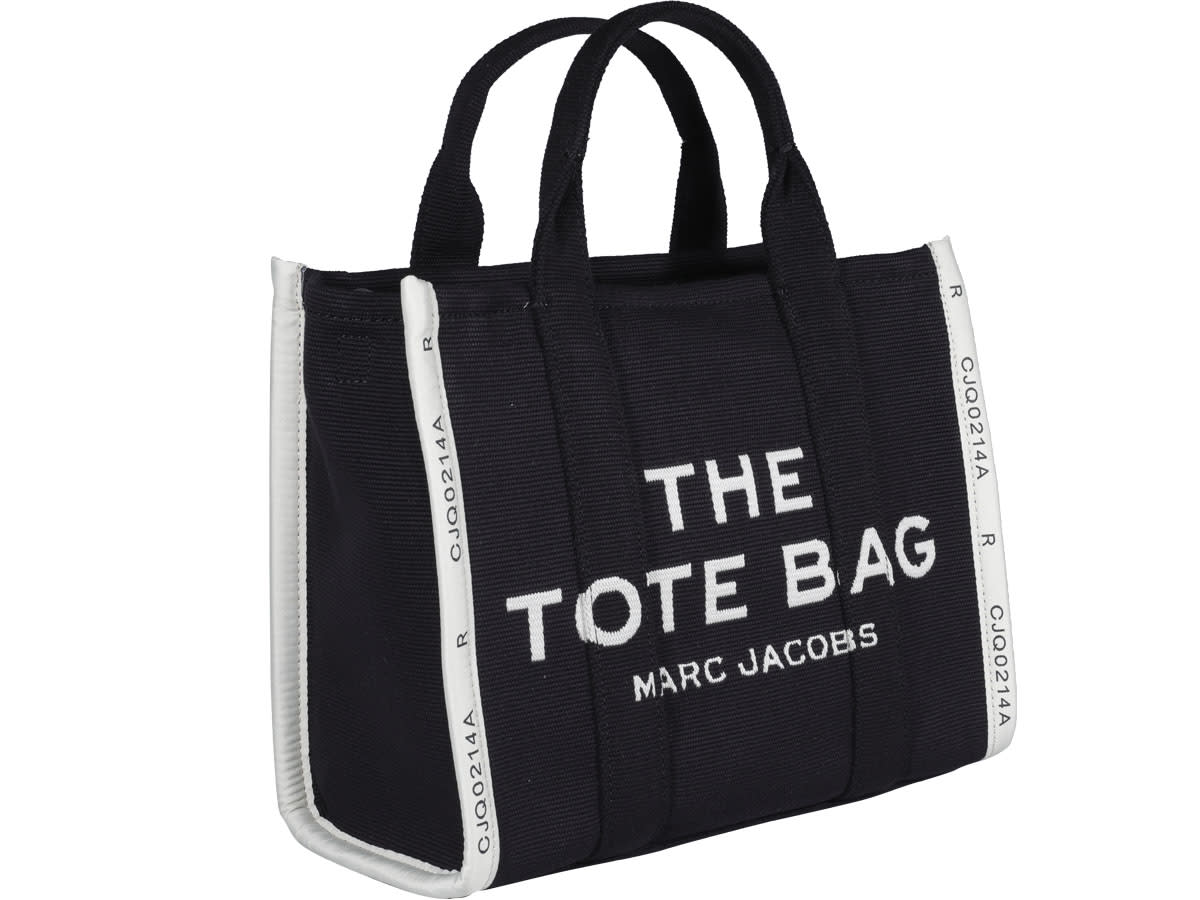 Shop Marc Jacobs The Small Tote Bag In Black