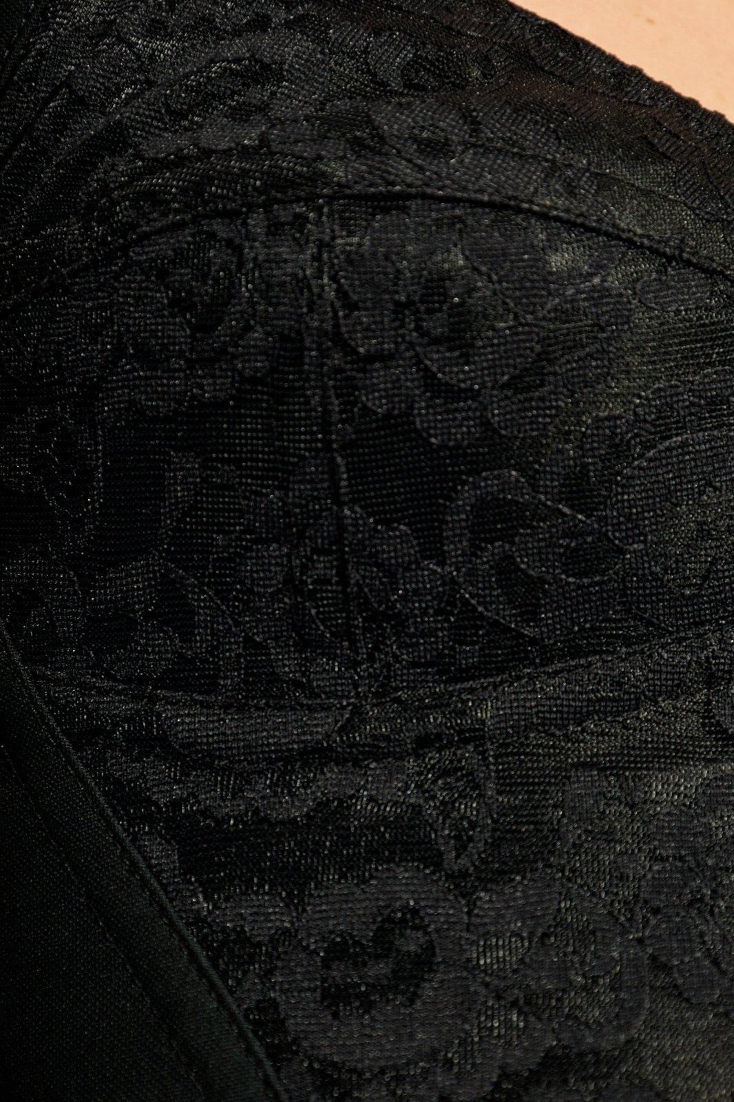 Shop Dolce & Gabbana Motif Jacquard Top In Nero