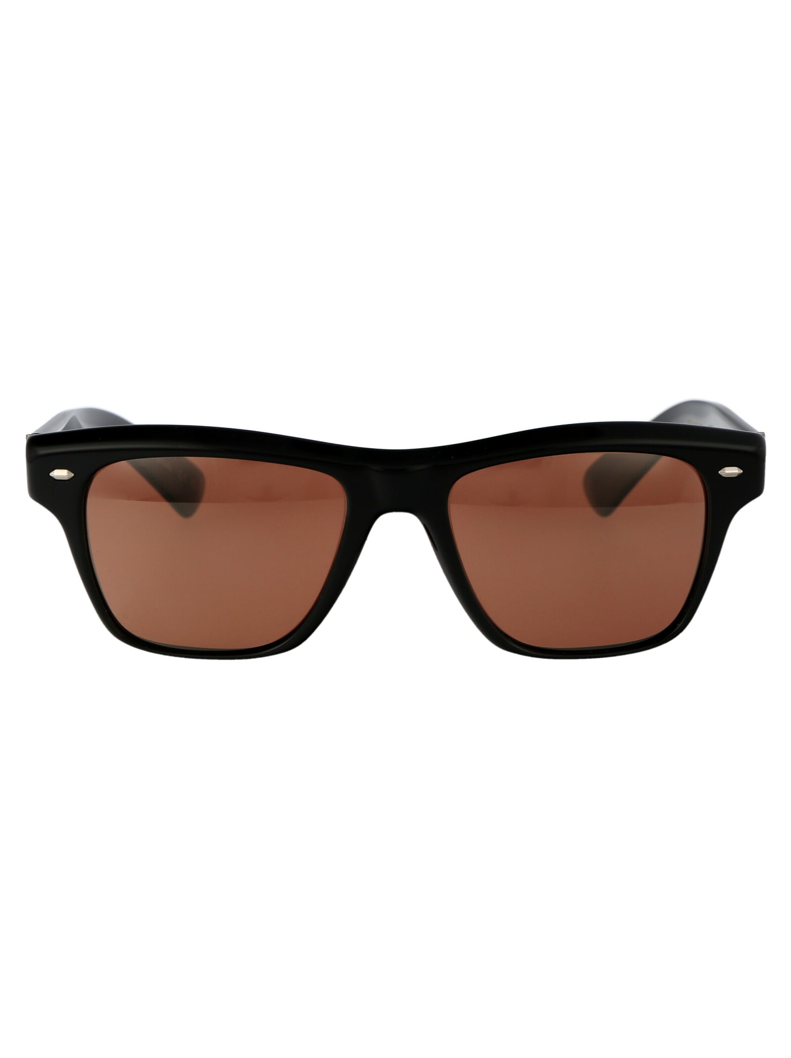 Shop Oliver Peoples Oliver Sixties Sun Sunglasses In 1492w4 Black