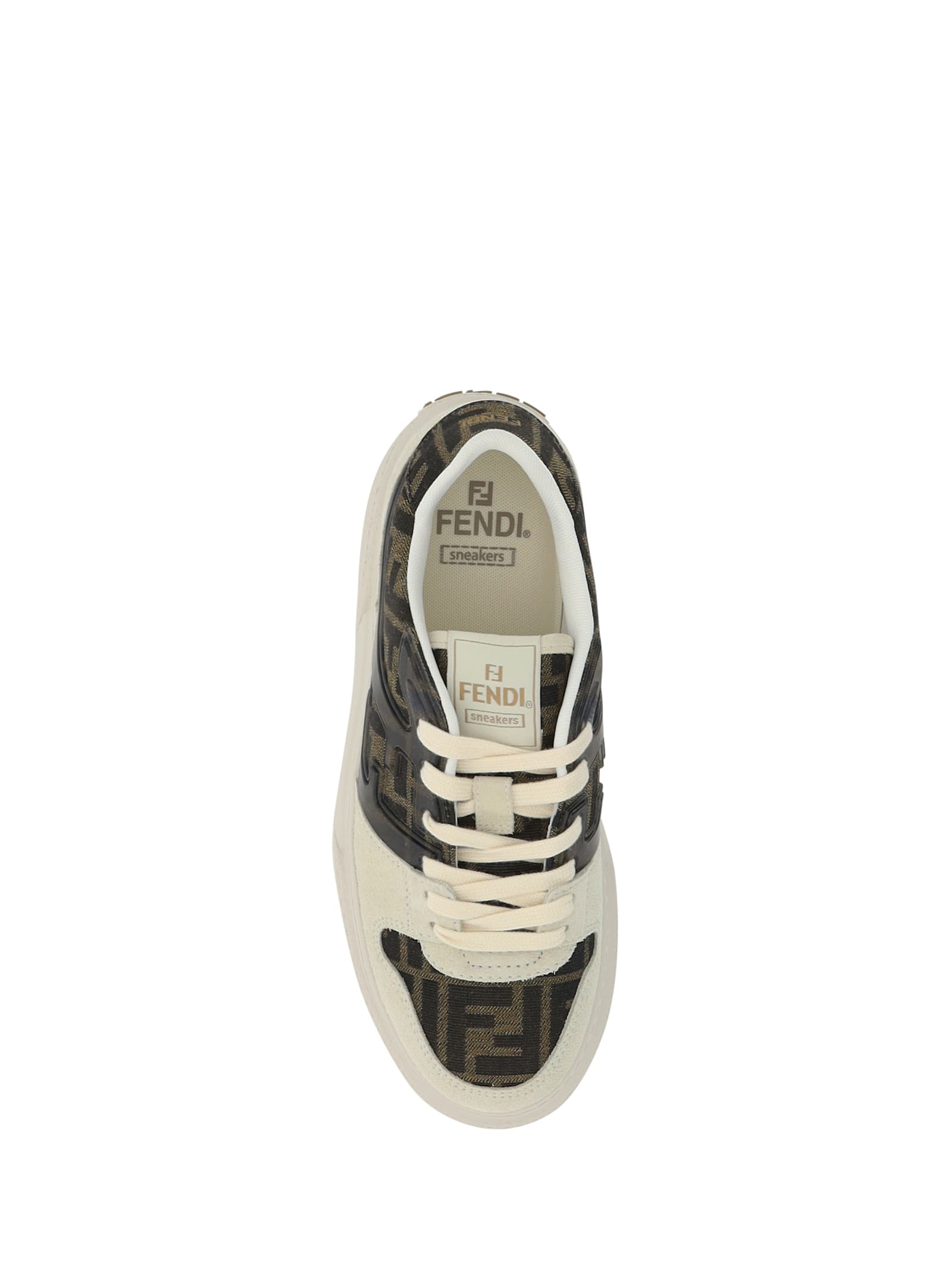 Fendi Women Sneakers In Green