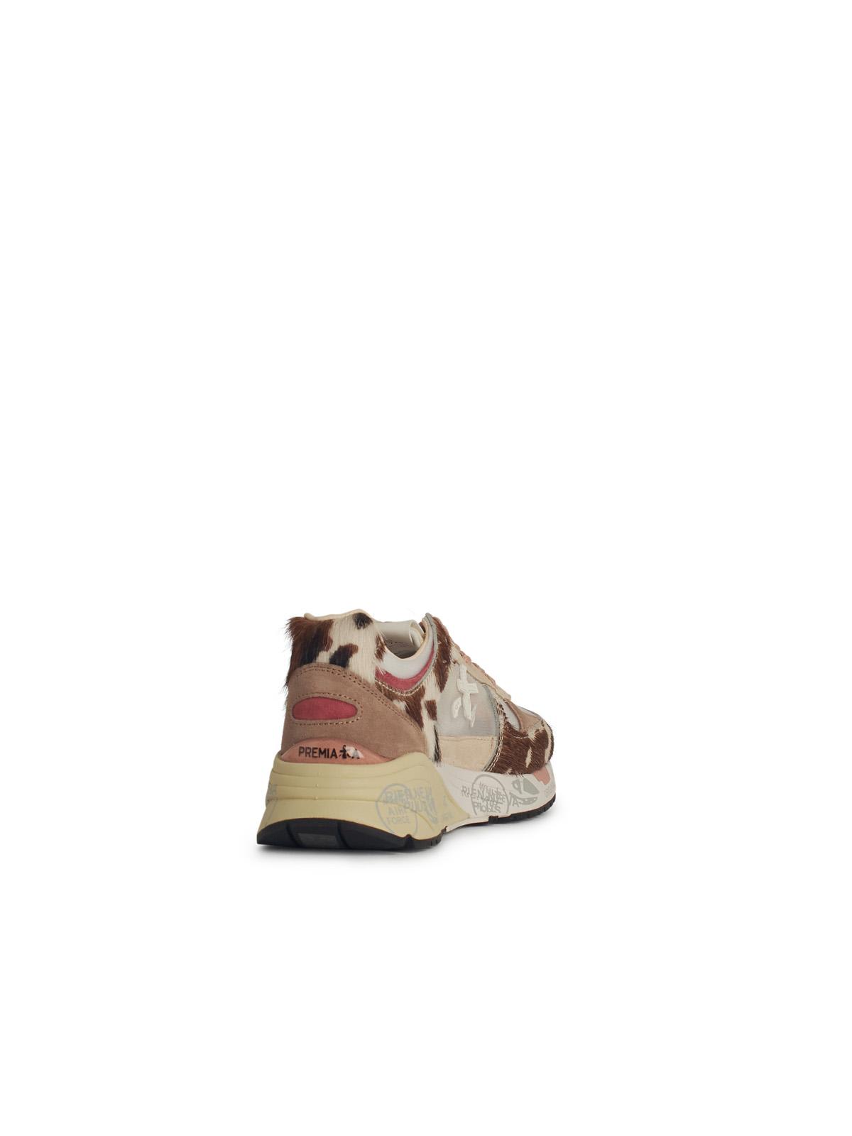 Premiata Mased Multicolor Leather Blend Sneakers