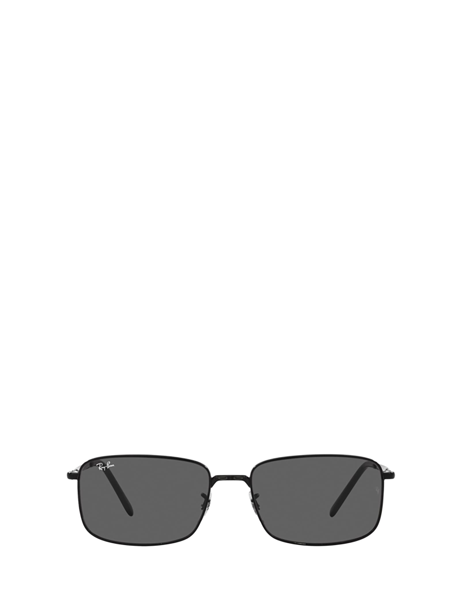 Ray Ban Sunglasses Unisex Rb3717 - Black Frame Grey Lenses 57-18 In Black