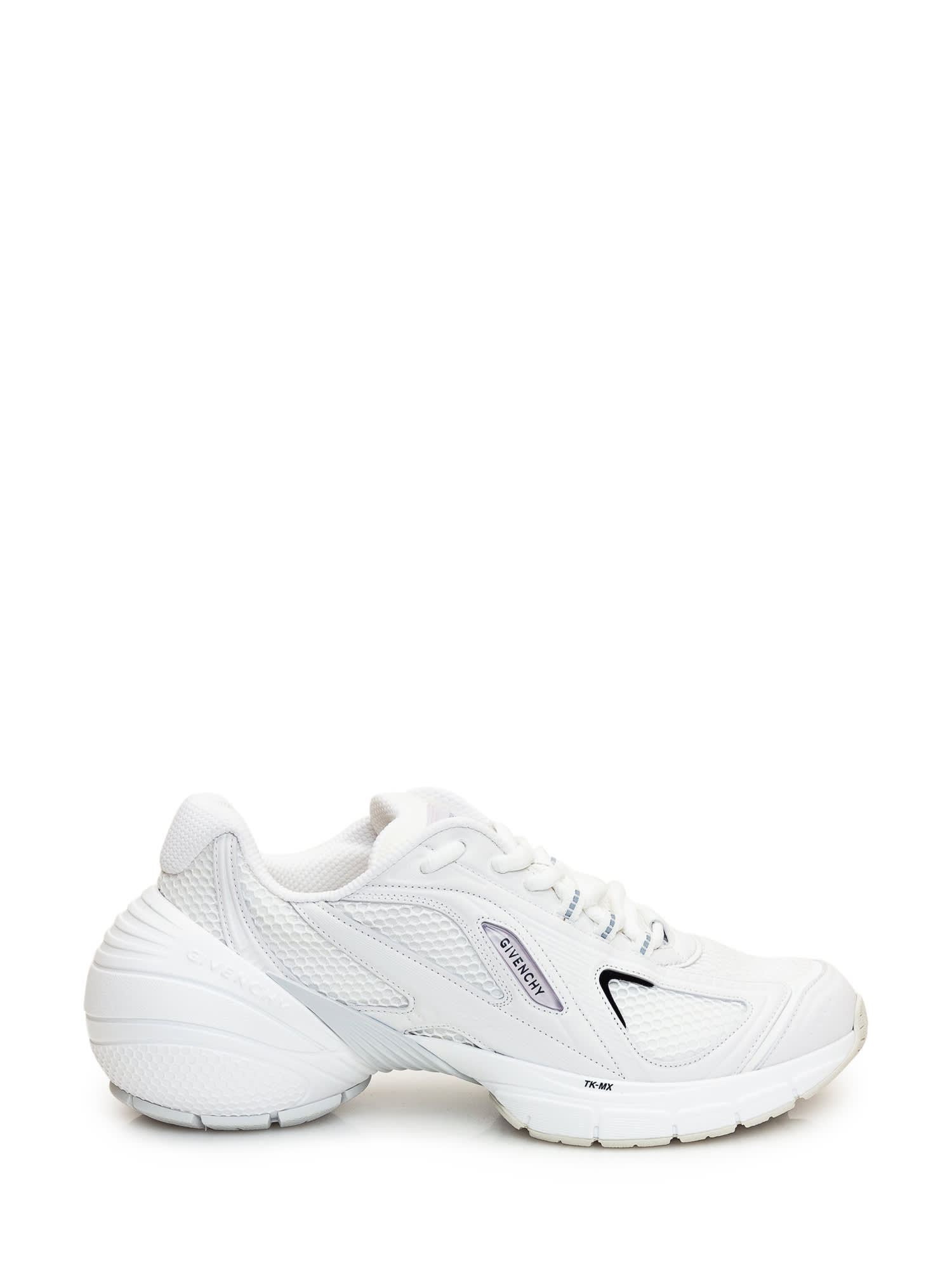 Givenchy Mesh And Alternative Material To Leather Sneakers In White