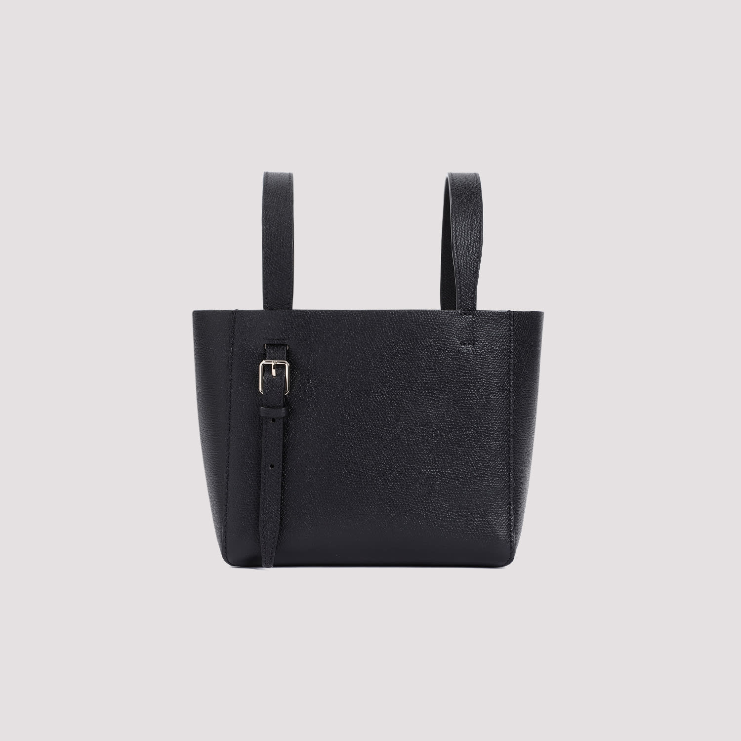 Shop Valextra Bucket Mini Bag In Nn Nero