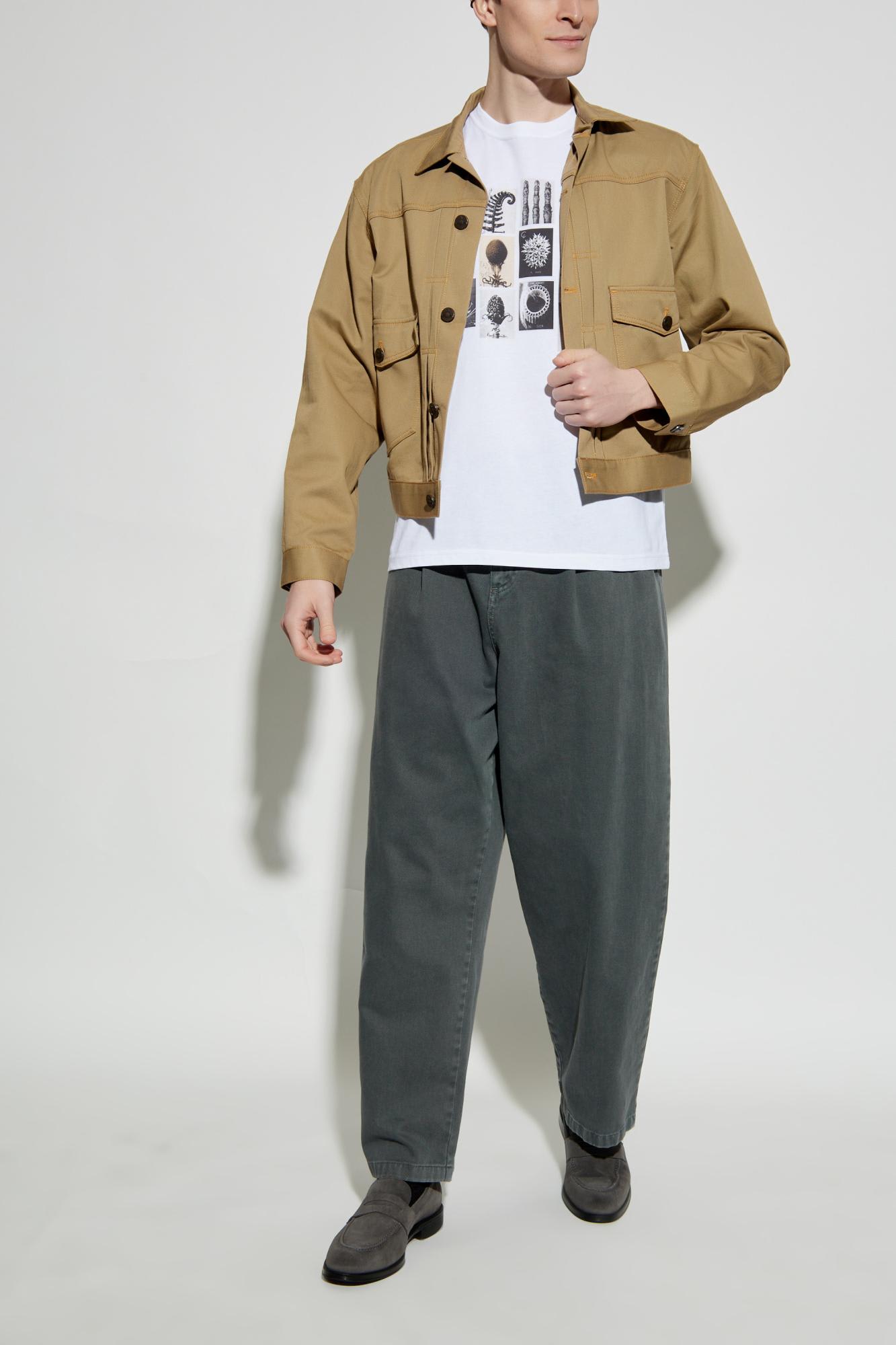 Shop Paul Smith Ps  T-shirt With Print In White