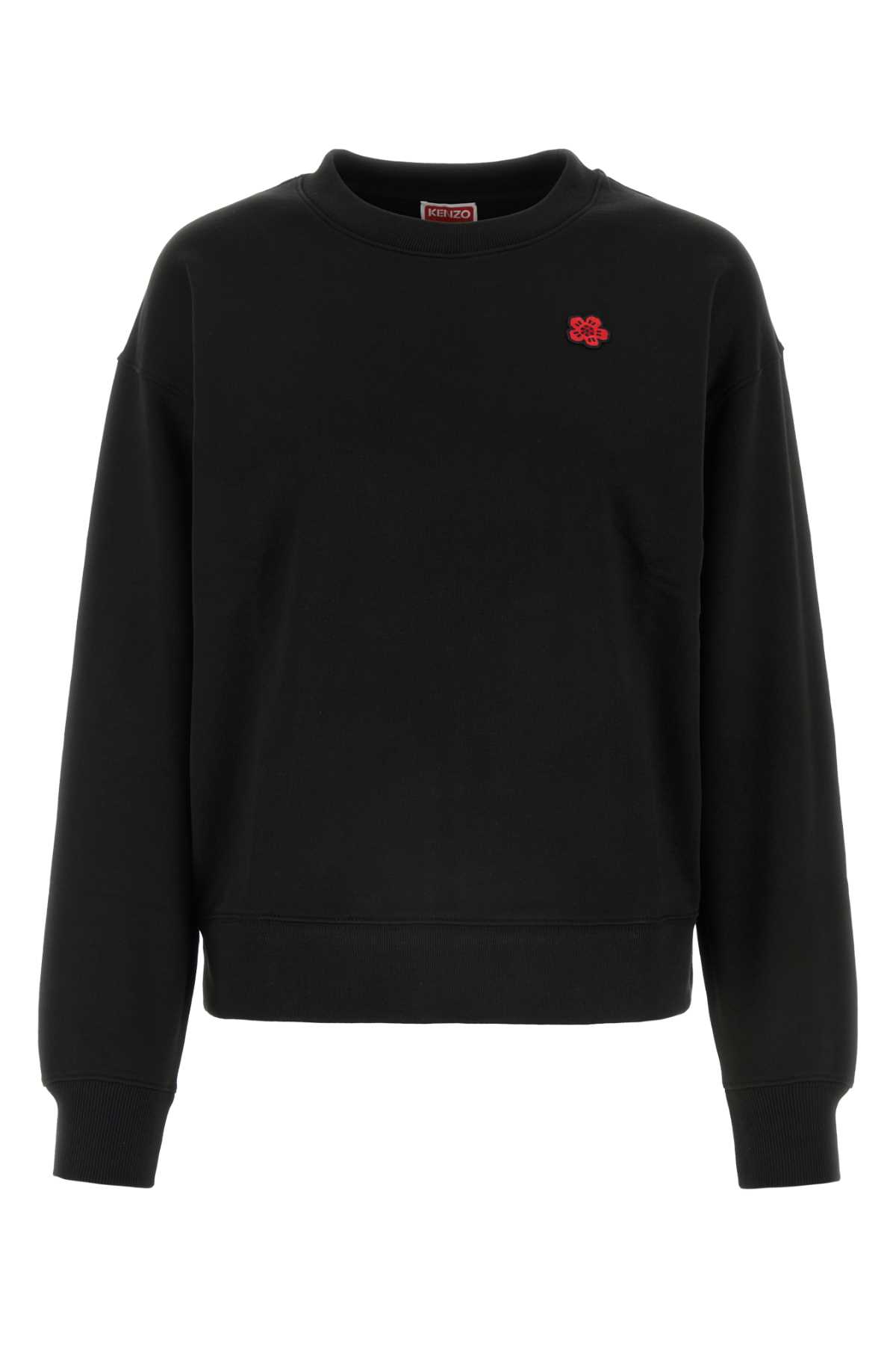 Kenzo Black Cotton Sweatshirt