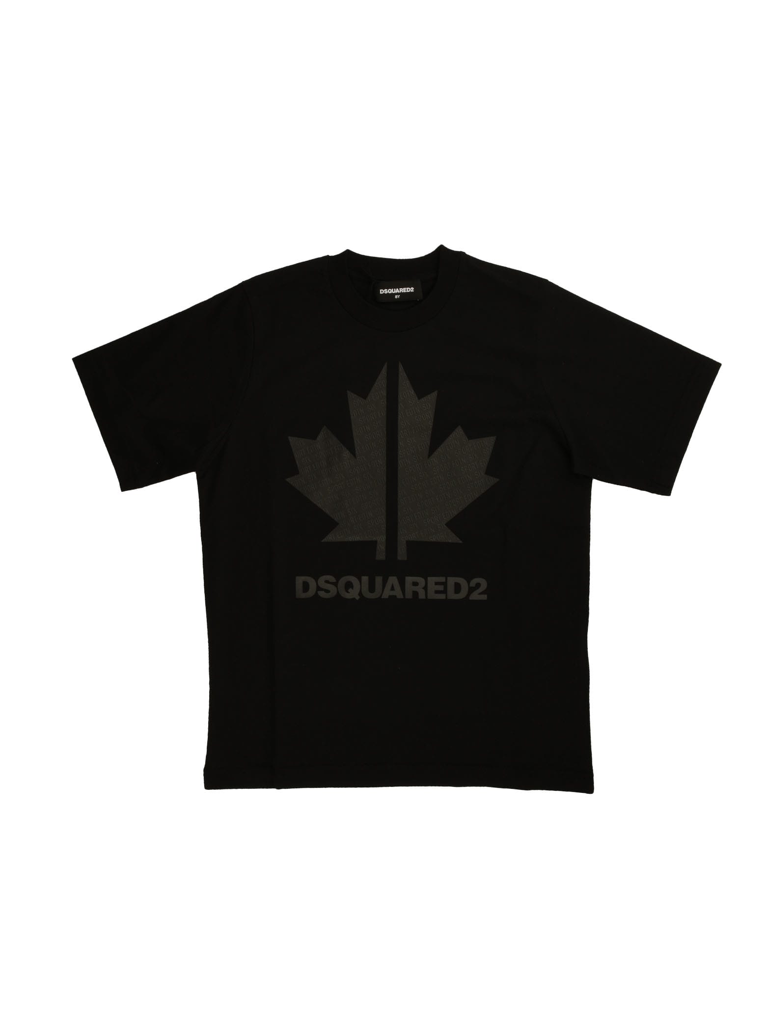Dsquared2 Short Sleeve Black T-shirt