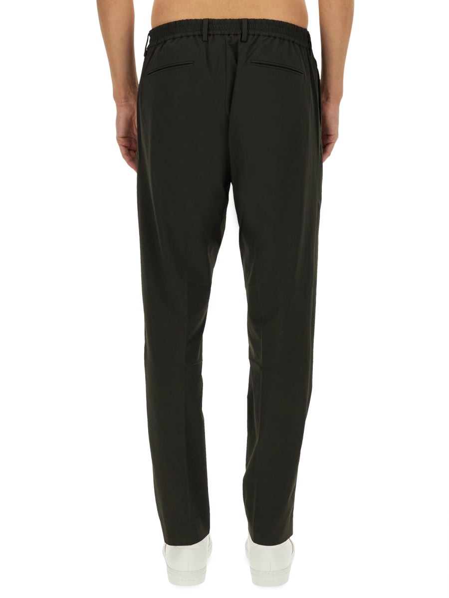 Paul Smith Belt-loop Casual Pants In Grey