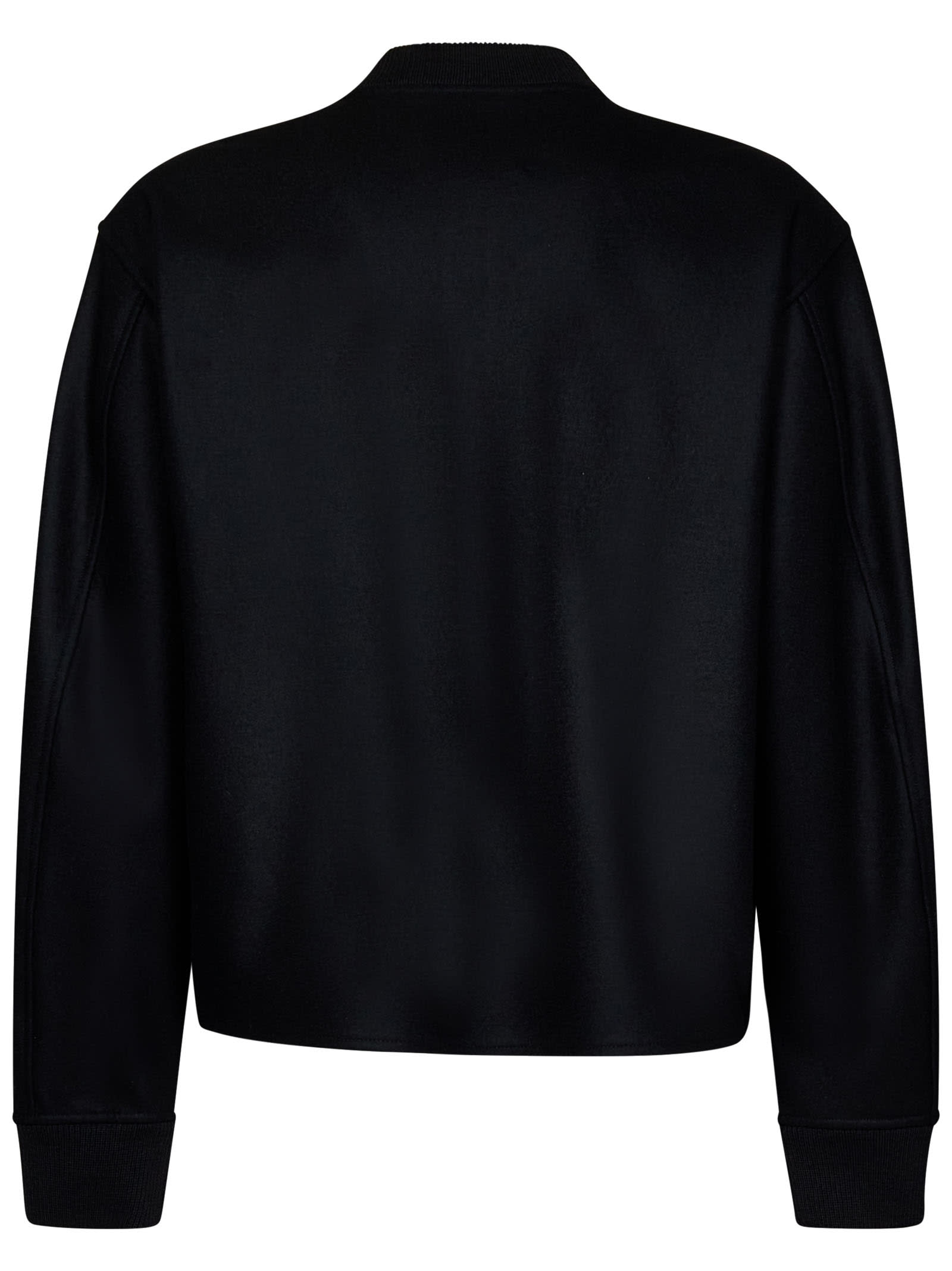 Shop Jil Sander Sweatshirt In Black