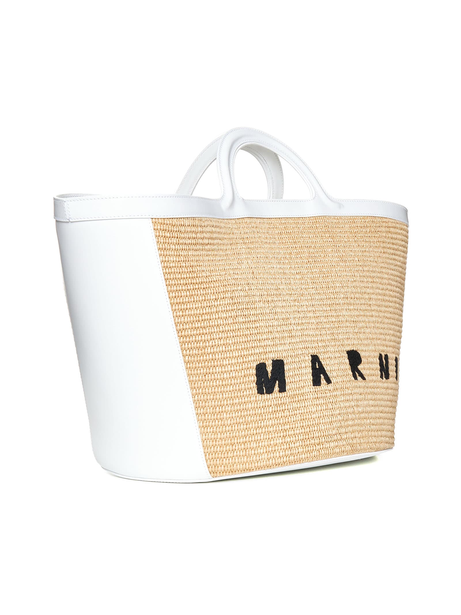 Shop Marni Tropicalia Large Handbag In Z0t01