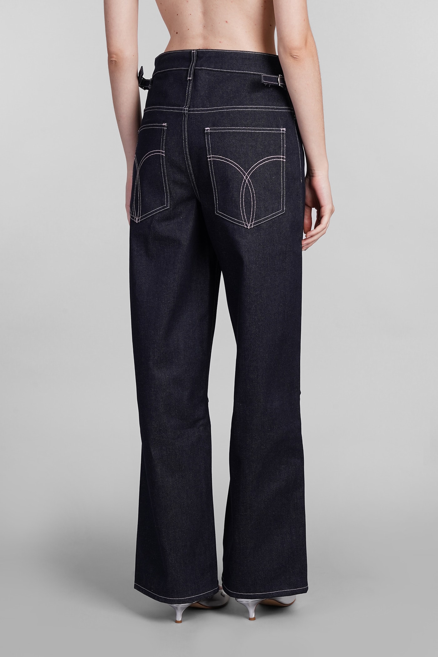 Shop Fiorucci Jeans In Blue Cotton