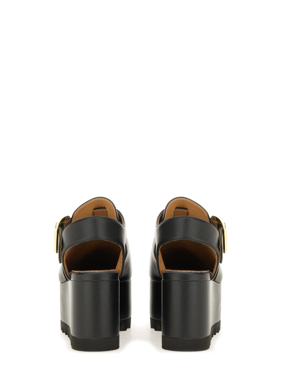 Stella Mccartney Elyse Sandal With Platform In Multi