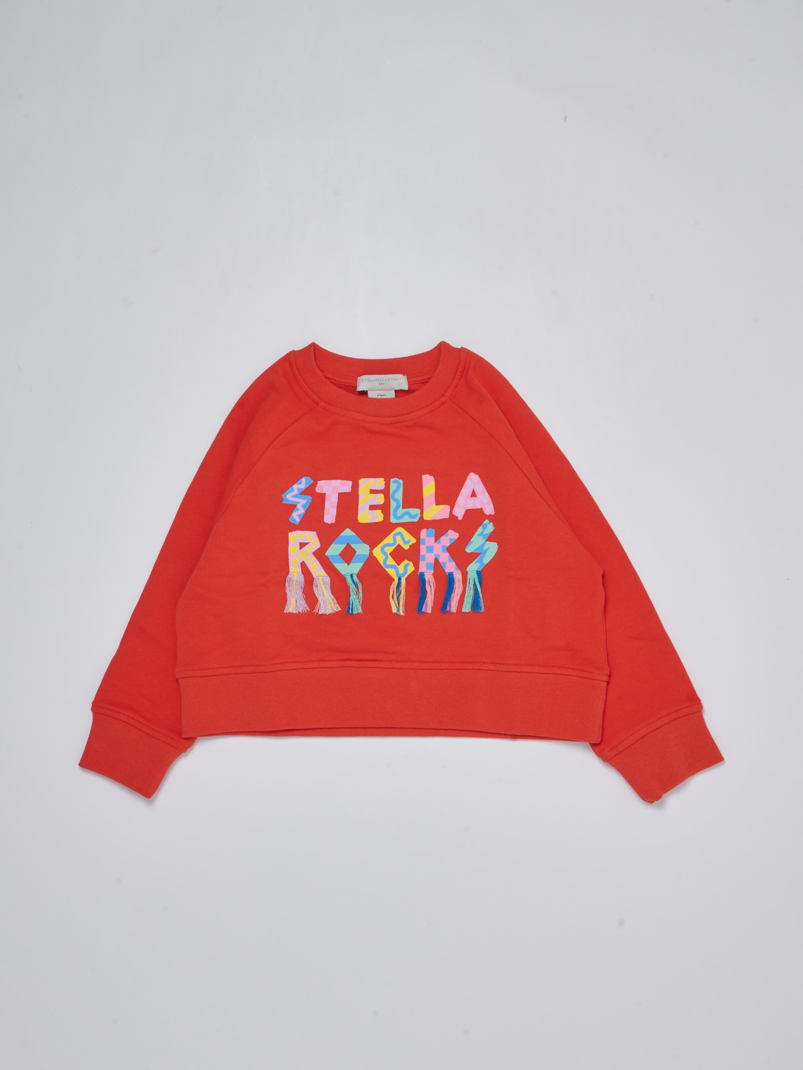 Stella Mccartney Kids' Sweatshirt Sweatshirt In Arancione