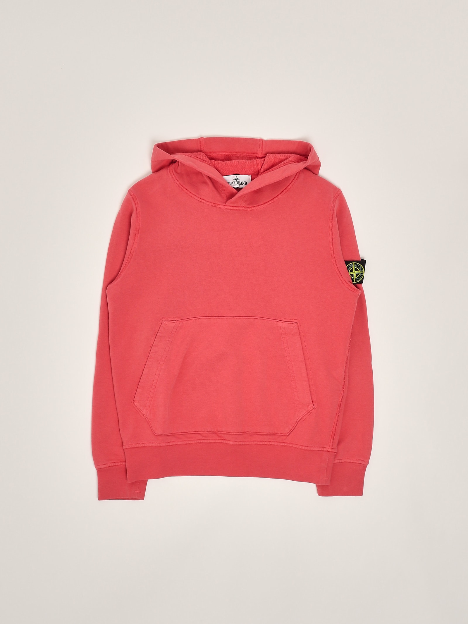 Stone Island Hoodie Sweatshirt In Geranio