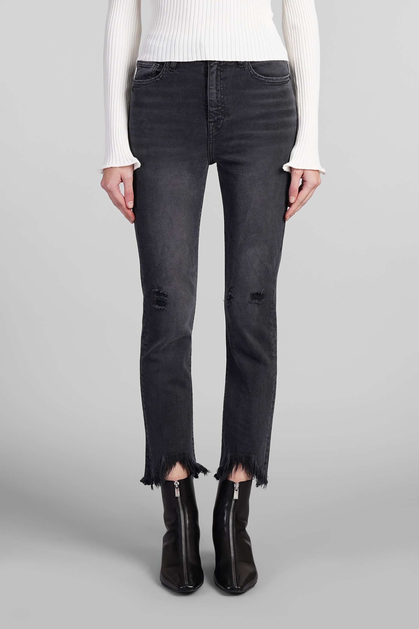 Simkhai River Jeans In Black Cotton