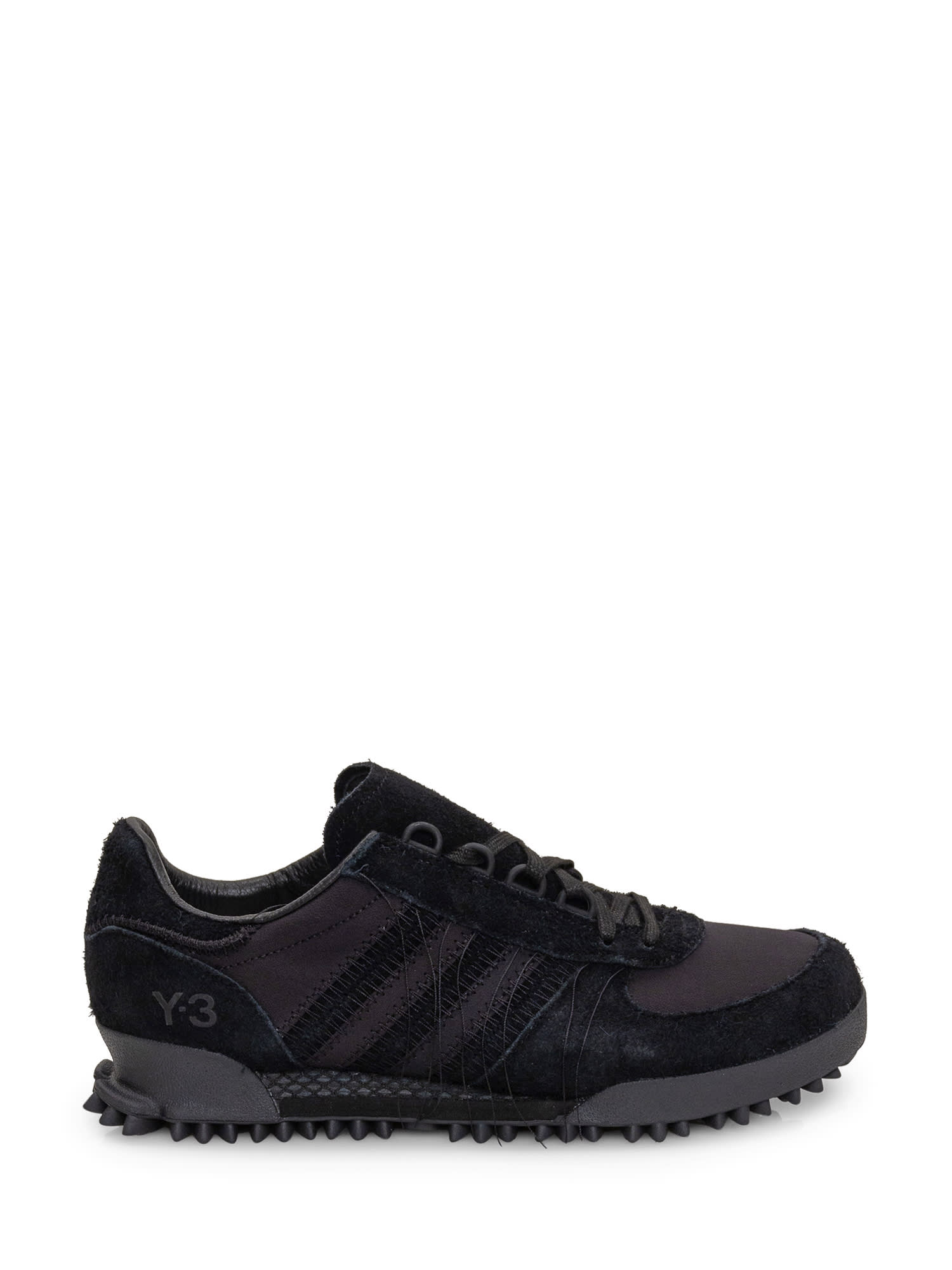Shop Y-3 Marathon Sneaker In Black