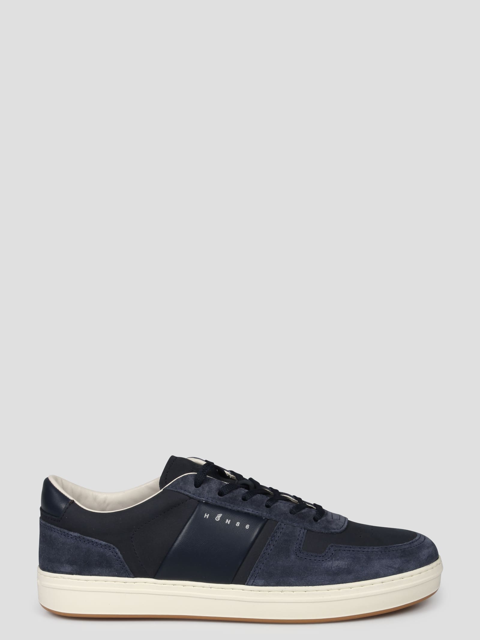 Shop Hogan H-tv668 Sneakers In Blue