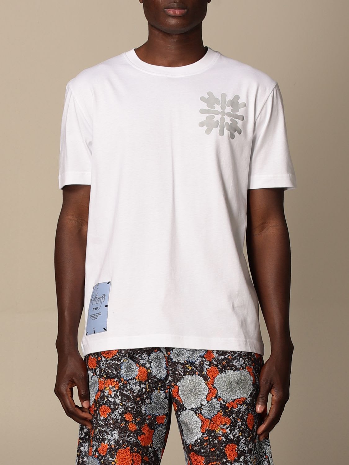 MCQ BY ALEXANDER MCQUEEN Cottons MCQ T-SHIRT GHOST BY MCQ COTTON T-SHIRT WITH BACK PRINT