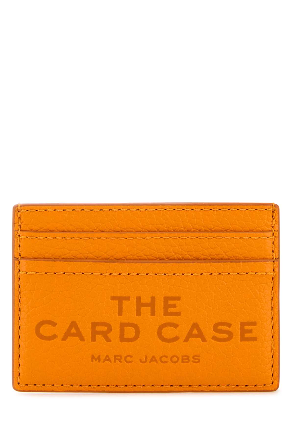 Orange Leather The Card Case Card Holder